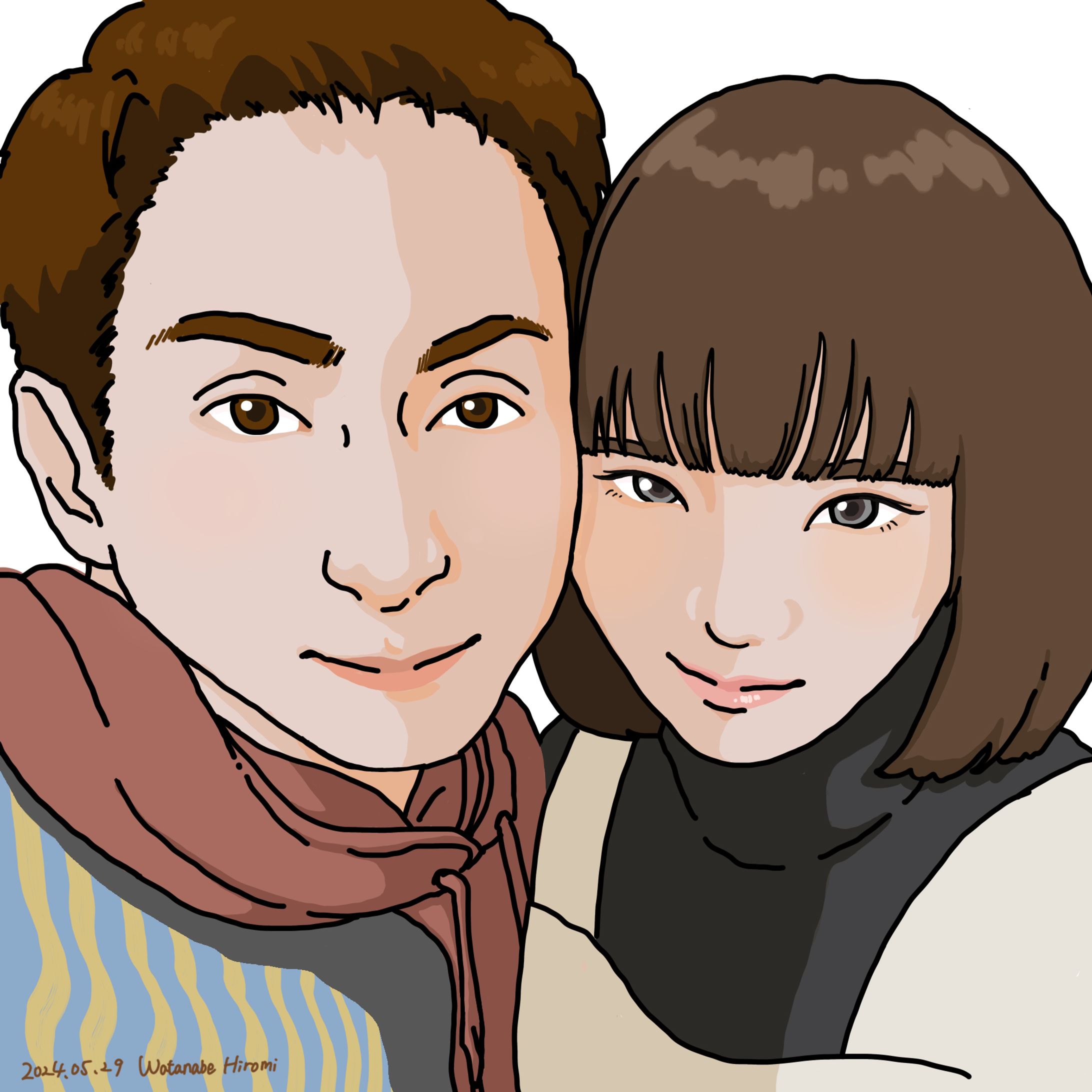 似顔絵イラスト-1