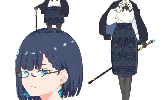 "I was created to protect the both of you" -Su

Meet my OC "Su". She's an unbreakable doll created by Eini. In the past era, she's the guardian of Edelweiss twins. Her ability is to negate magic and fight purely with raw strength. She also have a sword cane which contain infinite threads to trap her enemies. People called her "the blue empress"
.
.
.
.
#illustration #art #digitalart #originalcharacter #conceptart #characterdesign #beepblopocs #visualart #ibispaintx #artoninstagram #artistsoninstagram