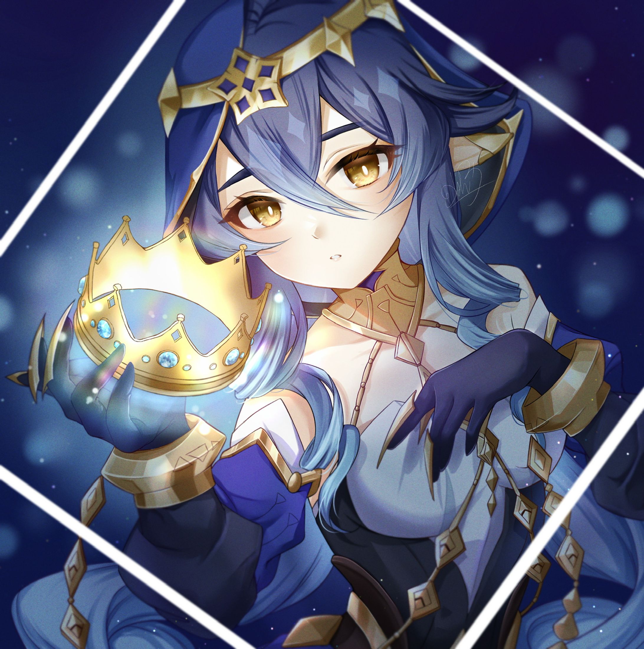 原神ファンアート(レイラ)-1