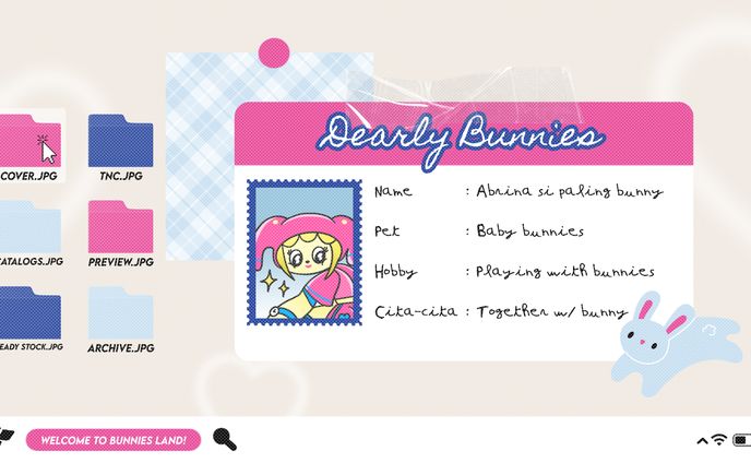 Set Up ; DearlyBunnies