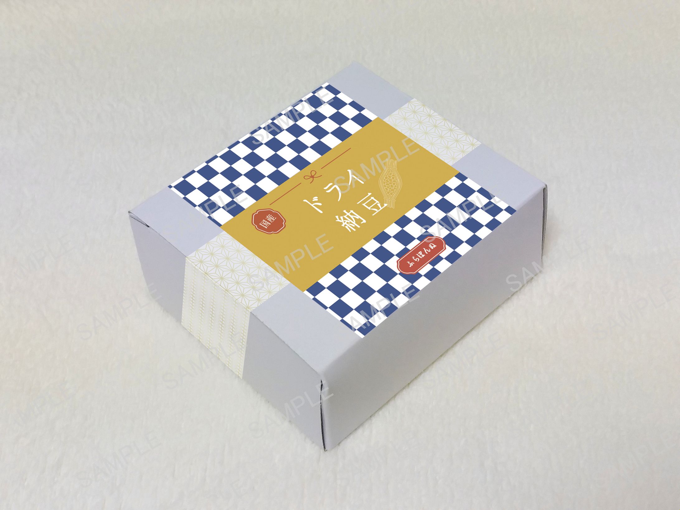 ドライ納豆パッケージシール-1