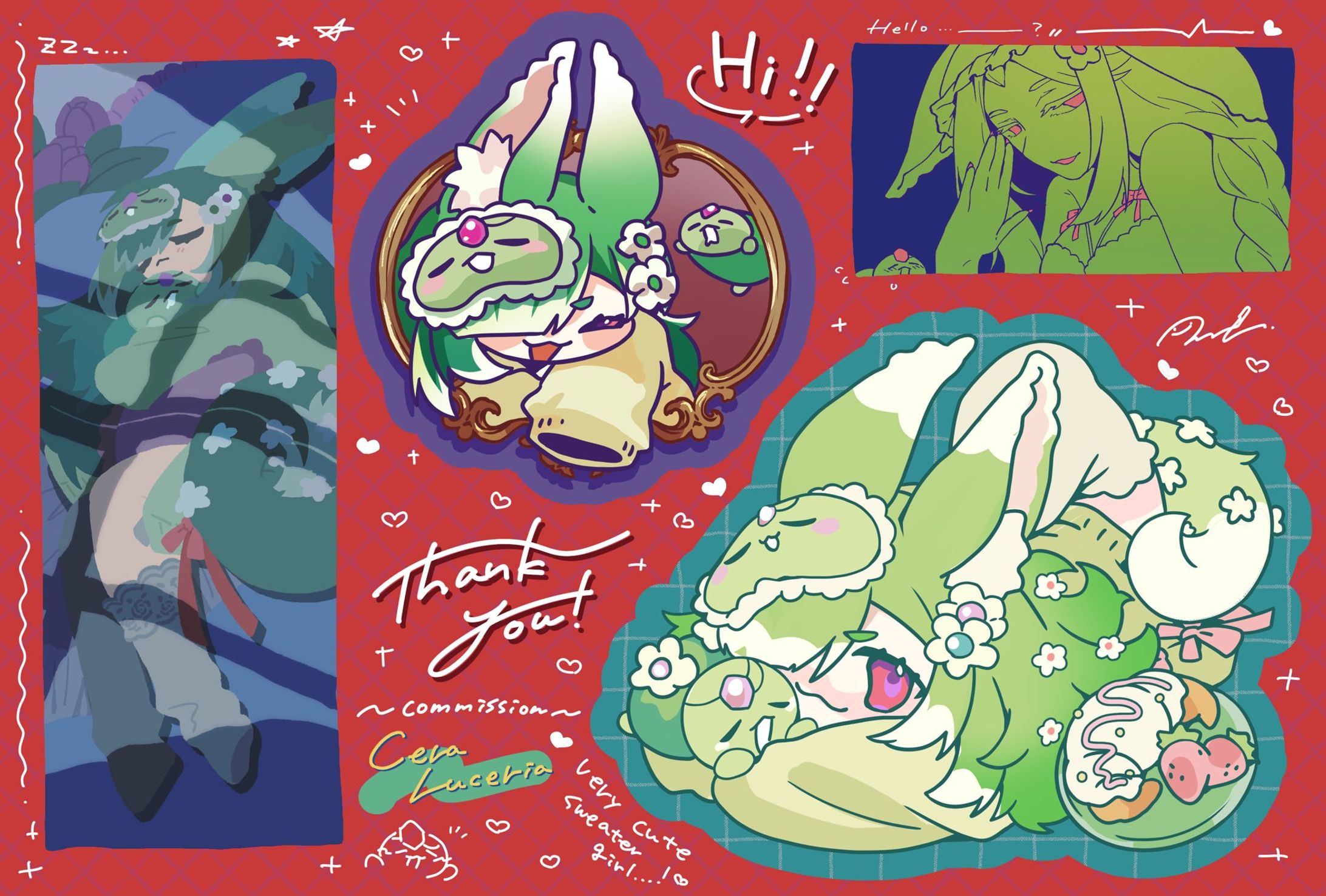 Skebのご依頼-ちび詰め合わせ-1