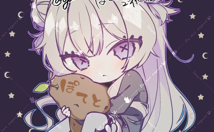 アイコン用イラスト｜ぽてと様ご依頼