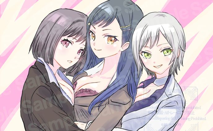 【FA】白石杏、東雲絵名、日野森 志歩
