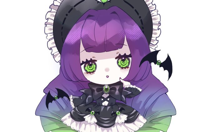 創作　ゴスロリちゃん