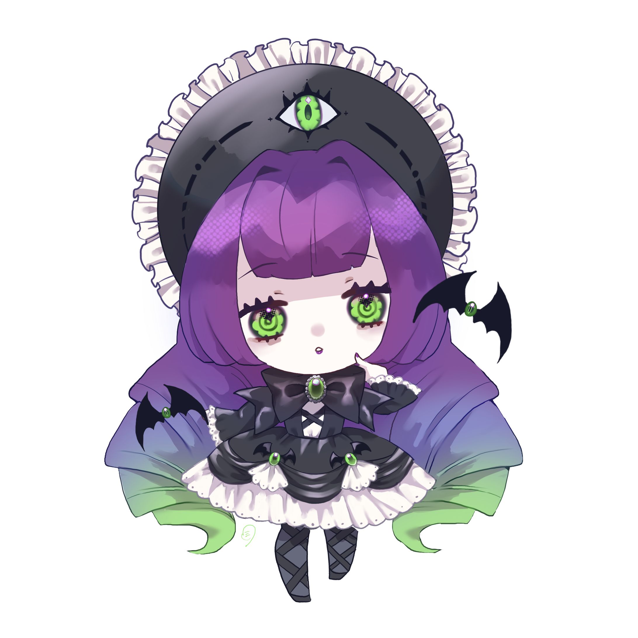 創作　ゴスロリちゃん-1