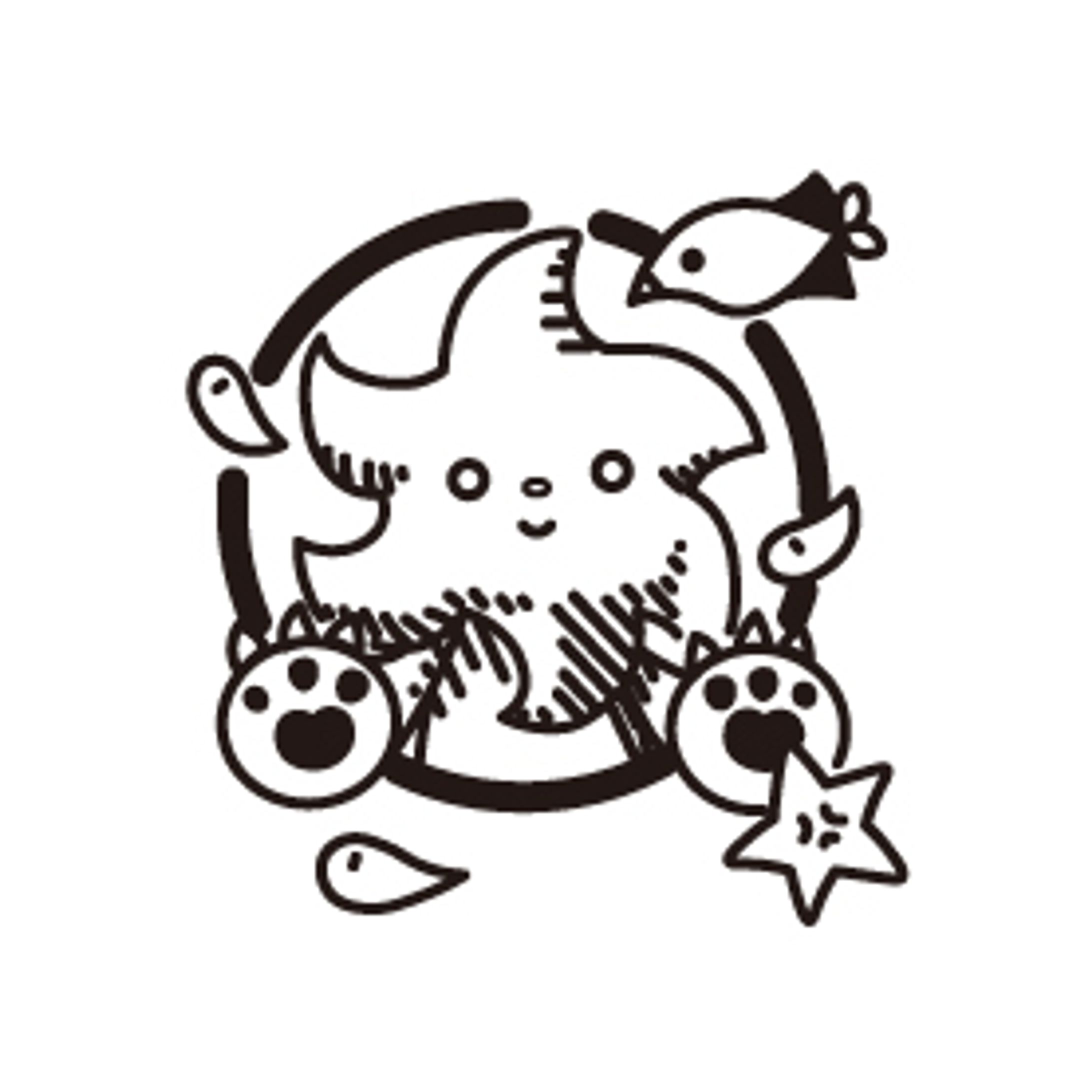 ゴムハンコのデザイン作成-1