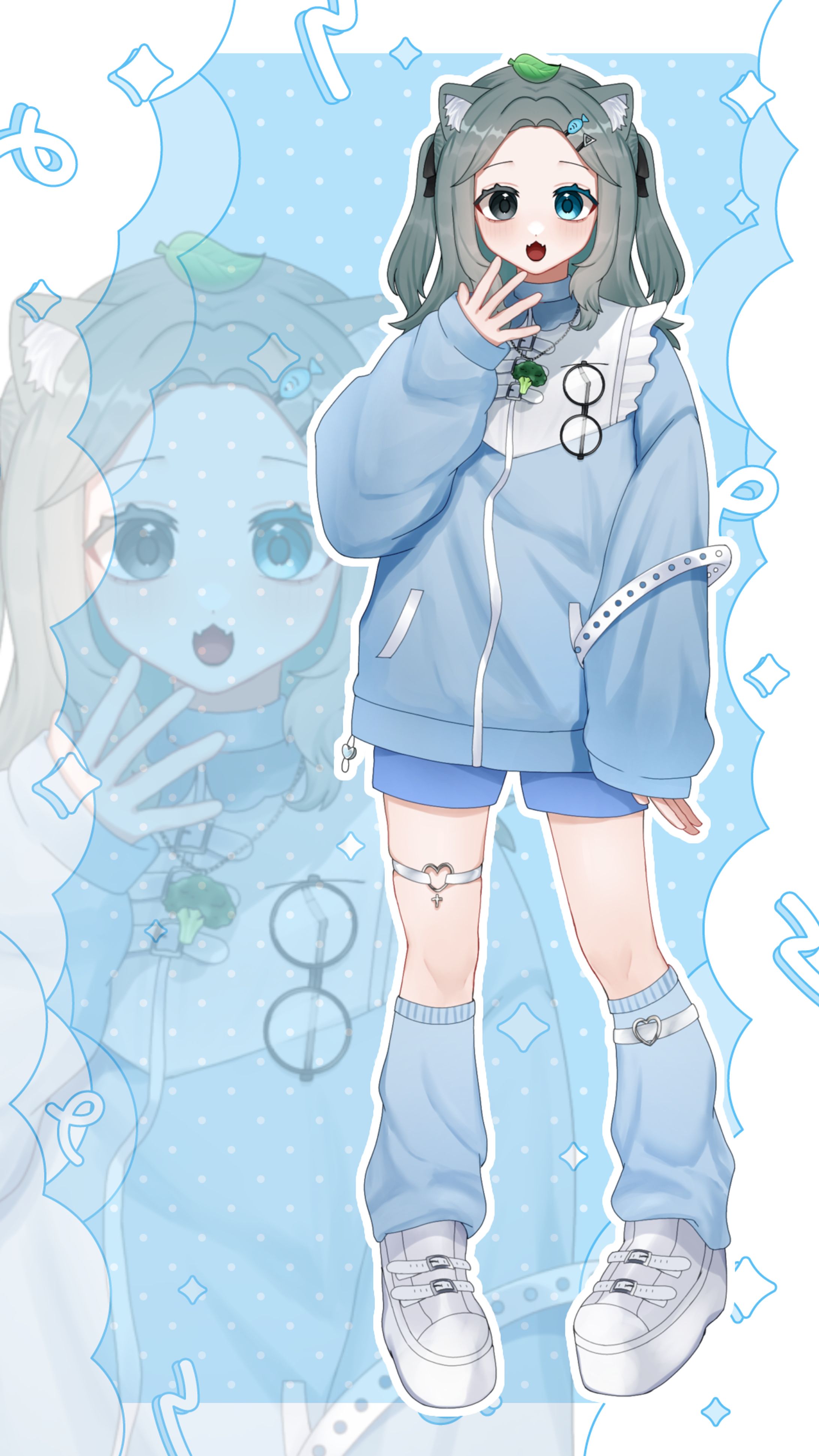 【IRIAM立ち絵】神瀬奈 るな様-1