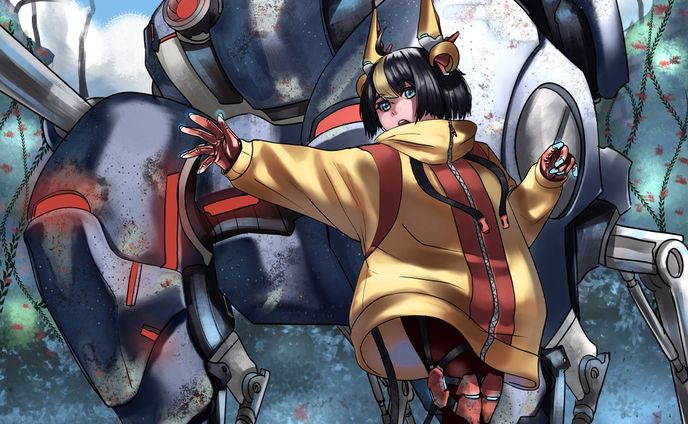 Mecha and cute
