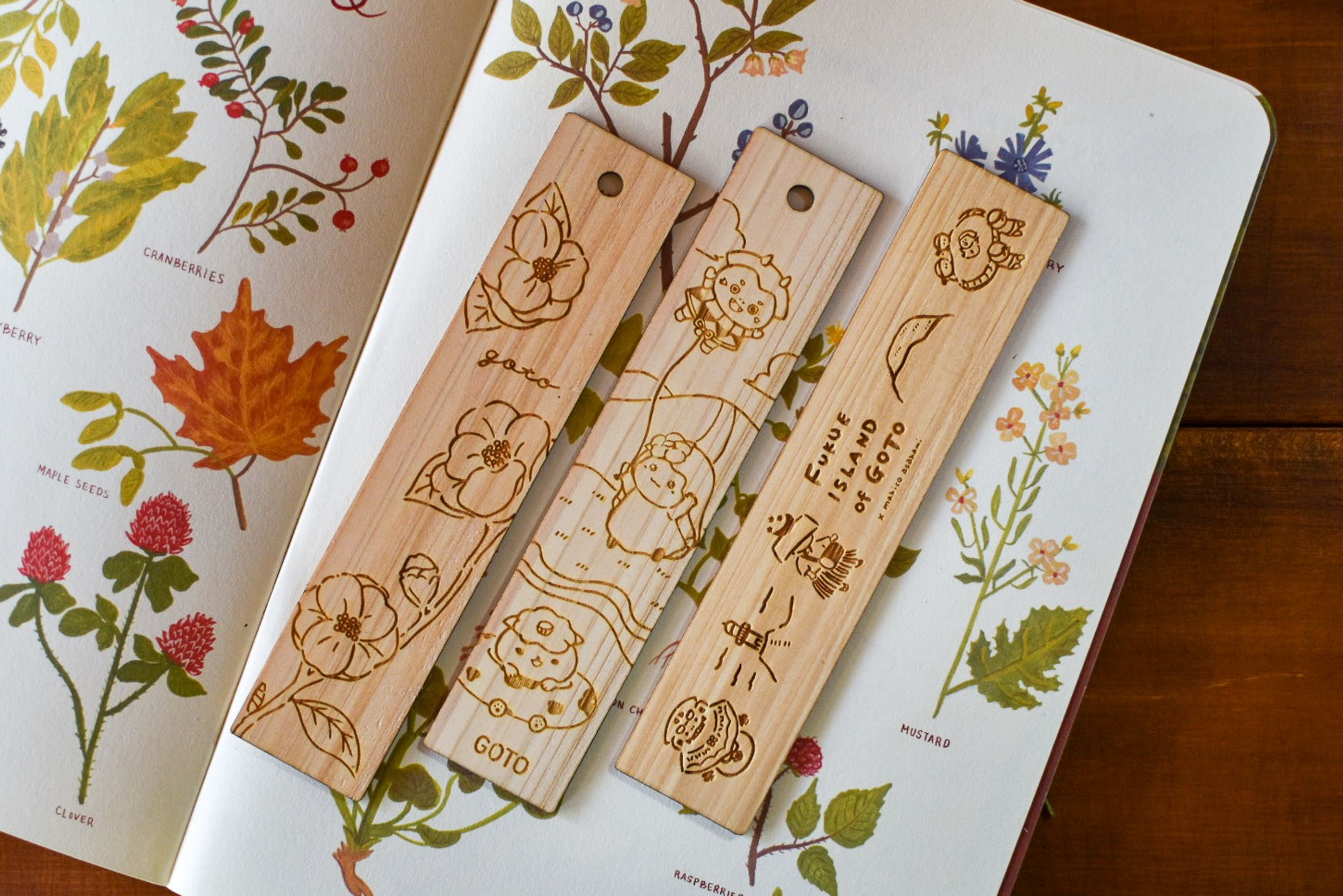 木製ブックマーカー-1