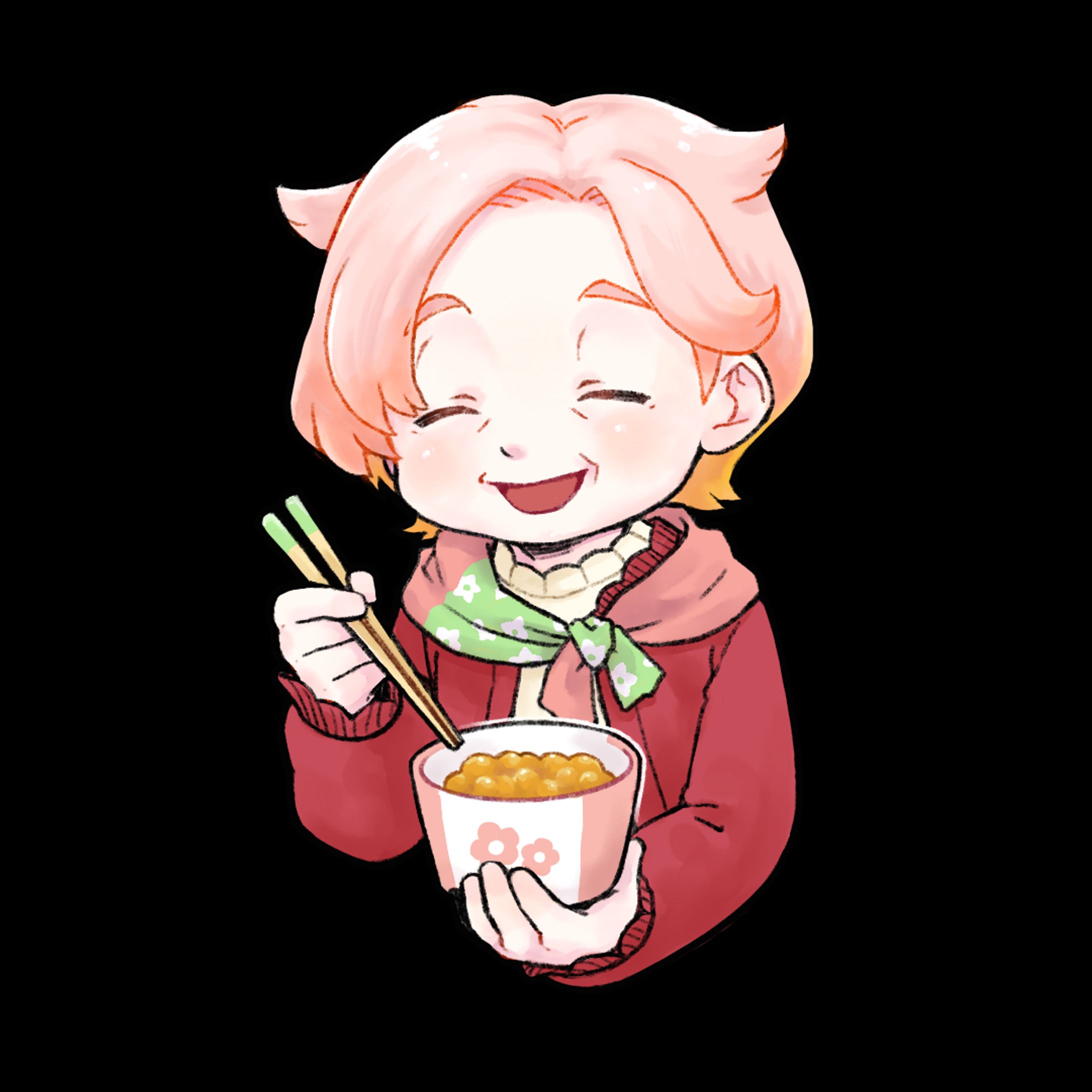 ミニキャライラスト/樫尾キネ様-1