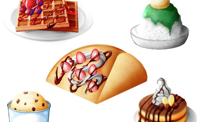 スイーツイラスト