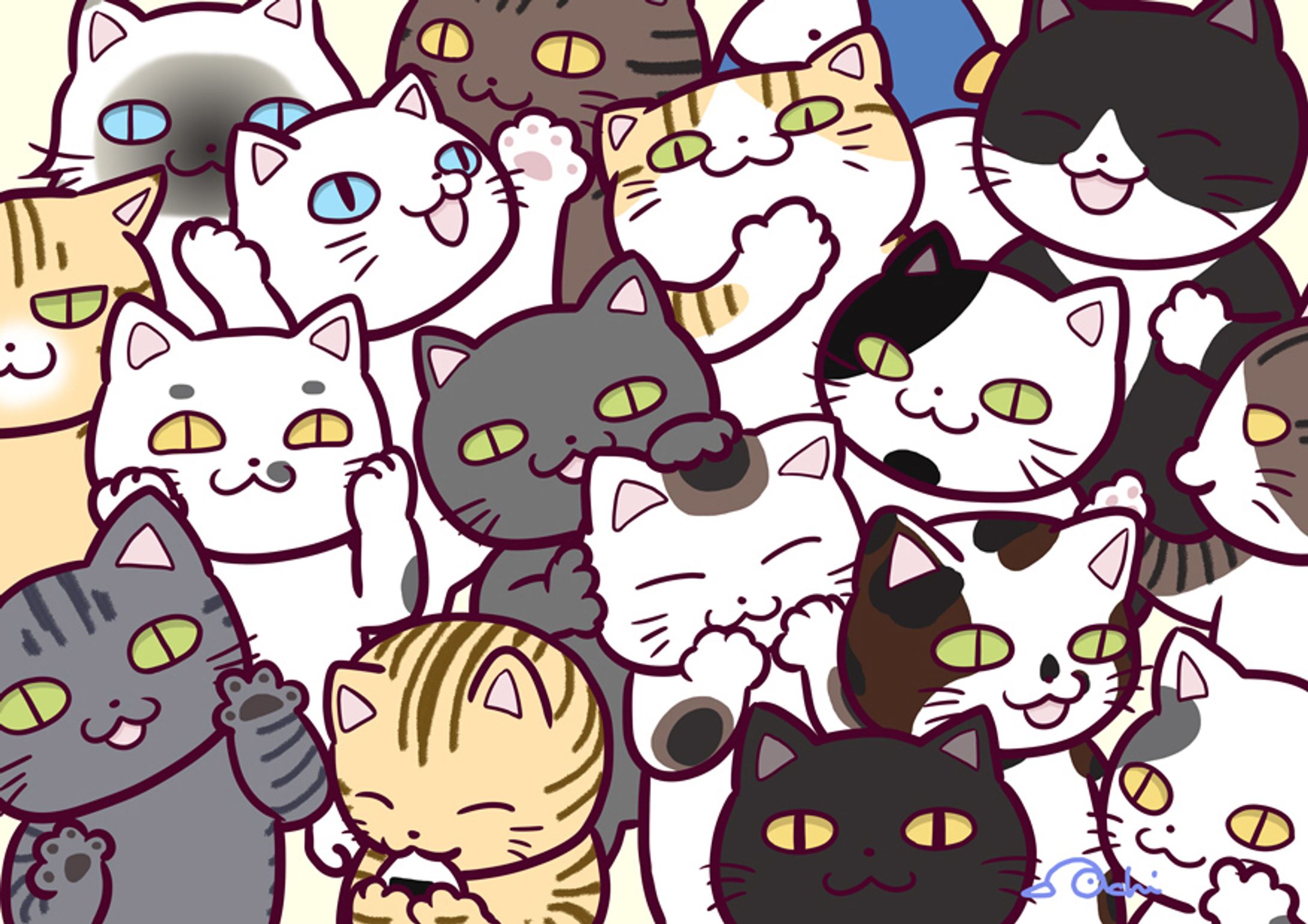 ねこうじゃうじゃ-1