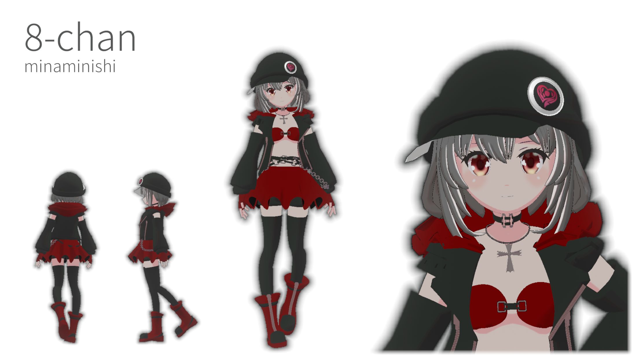 オリジナル3Dアバター 8-Chan-1