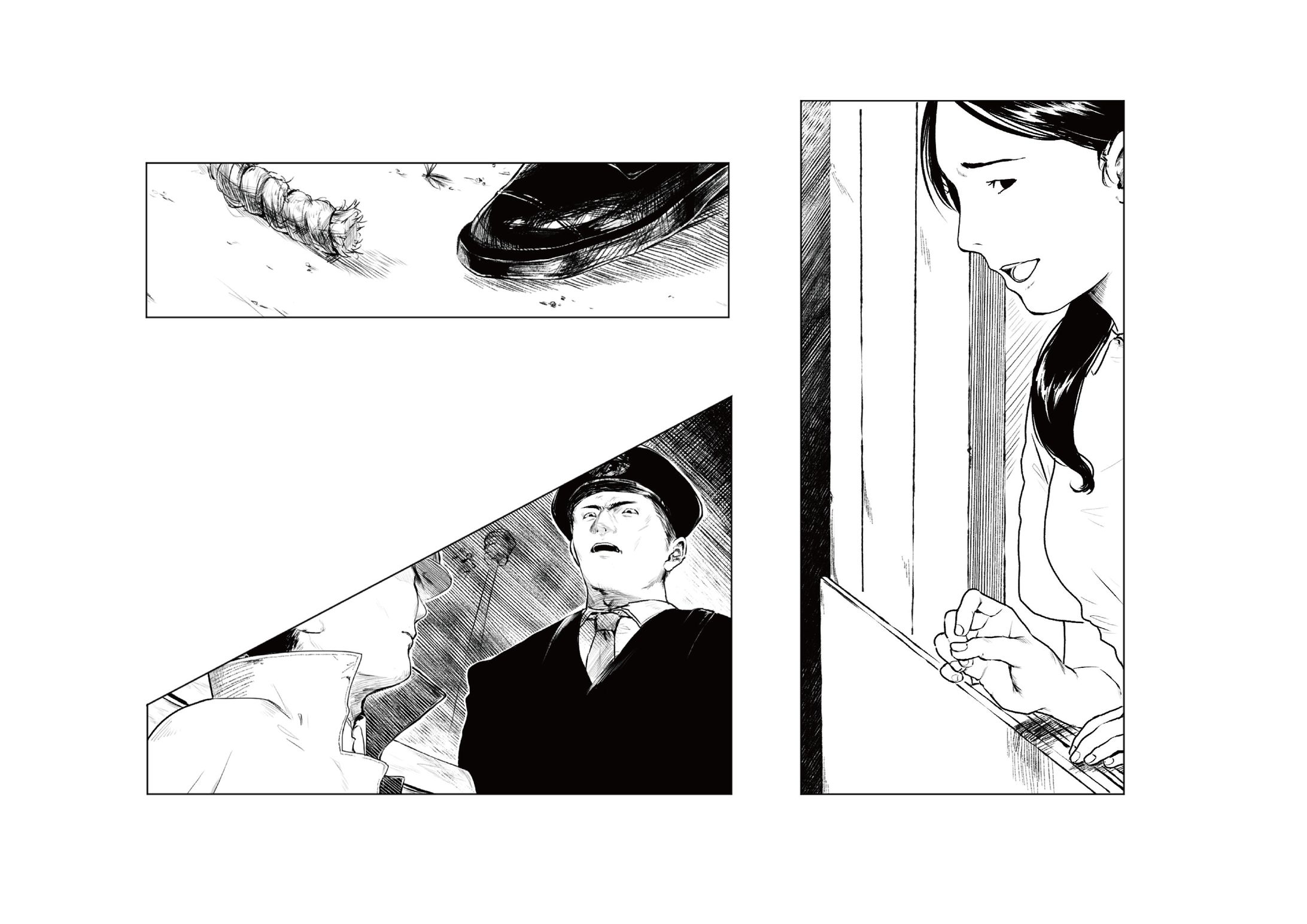 写実 モノクロ-1