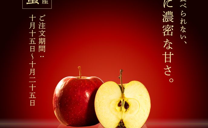 長野リンゴ(仮想商品画像)