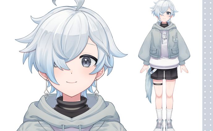 【Live2Dmodel】ナキ様【illustration】