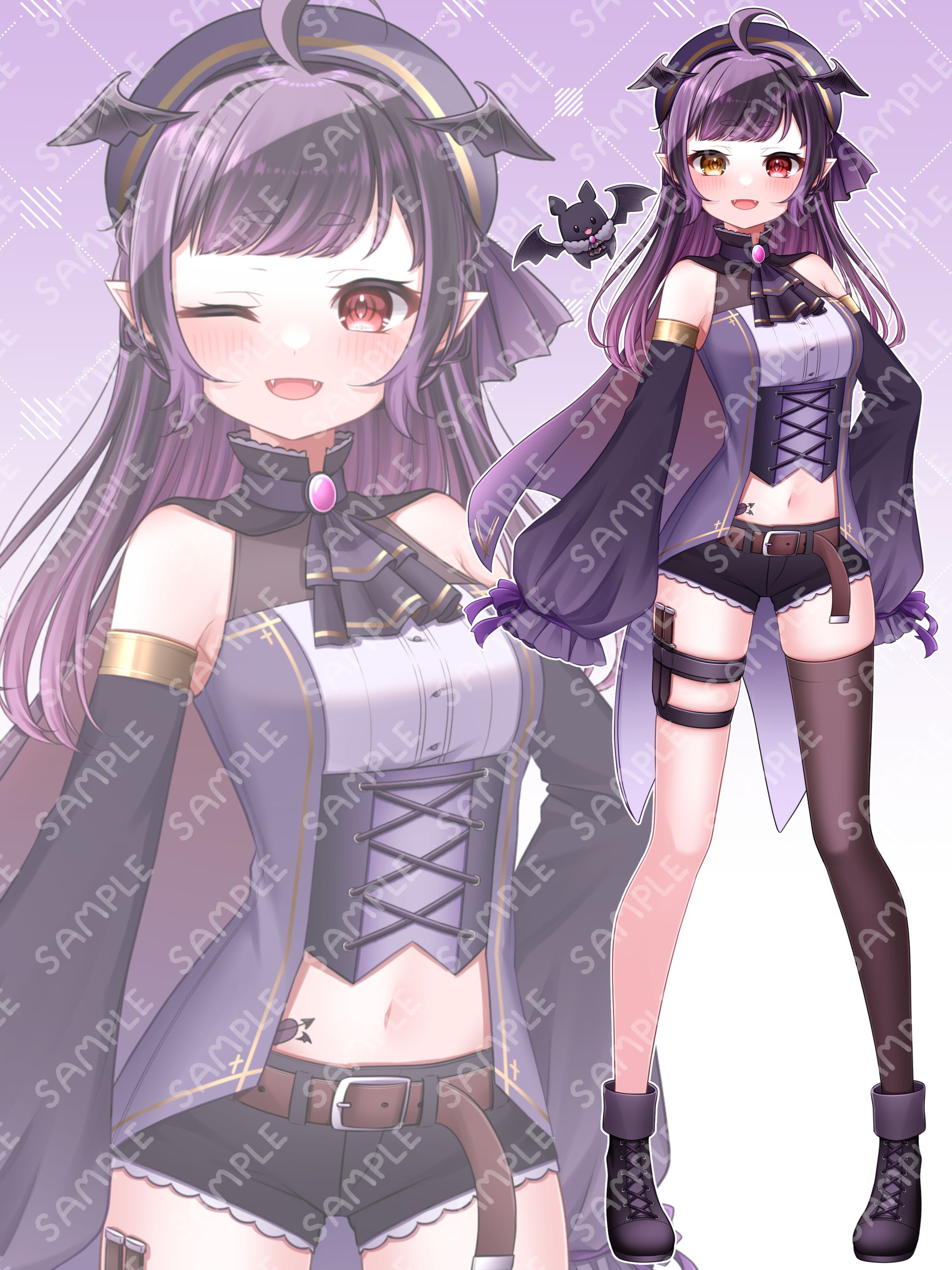 V:ertexさまより黒崎じすさんのIRIAM用立ち絵のご依頼-1