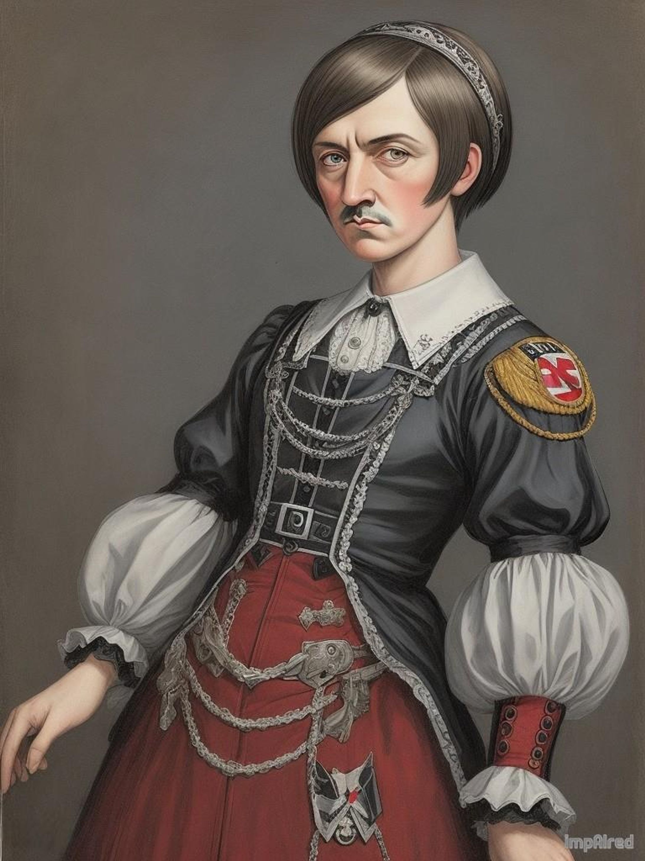 Adolf Hitler Crossdresser II-1