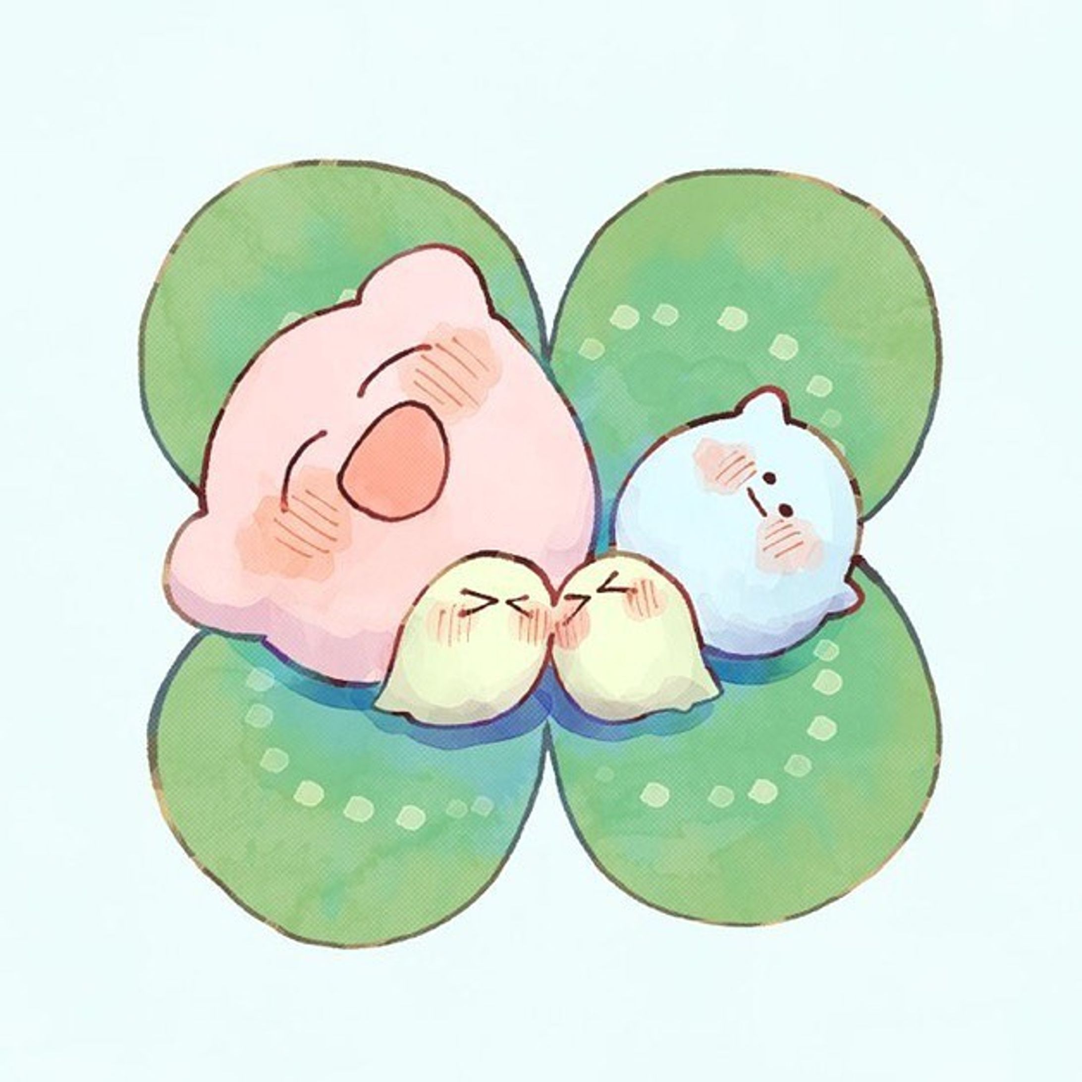 しあわせ🍀
LINEスタンプ「和むよ、ゆる〜い もちたち」より

 #lineスタンプ  #イラスト  #イラストレーター  #イラストグラム  #イラスト好きな人と繋がりたい  #イラスト練習中  #イラストレーション  #イラストレーターさんと繋がりたい  #イラスト好き  #イラスト垢  #illustration  #illustrator  #illustragram  #illust  #絵  #絵描きさんと繋がりたい  #絵描き  #ゆるいイラスト  #ゆるい絵  #ゆるキャラ  #かわいい  #かわいいイラスト  #和む  #癒し-1