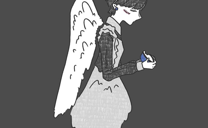 『主人を待ちながら』