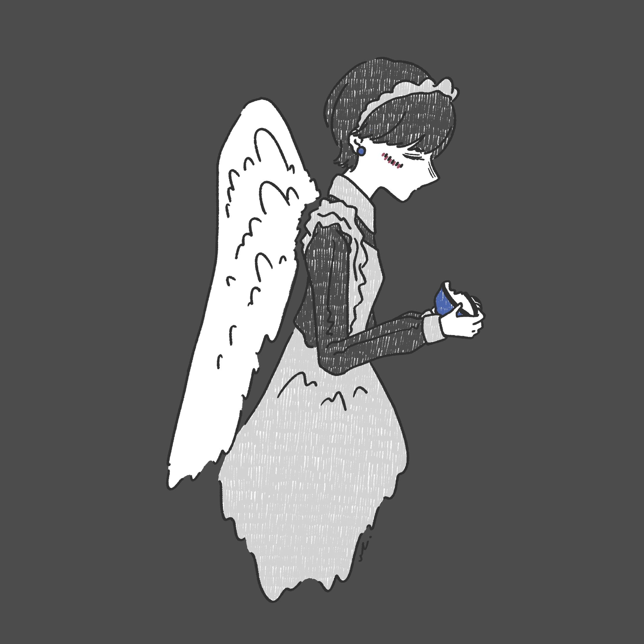 『主人を待ちながら』-1