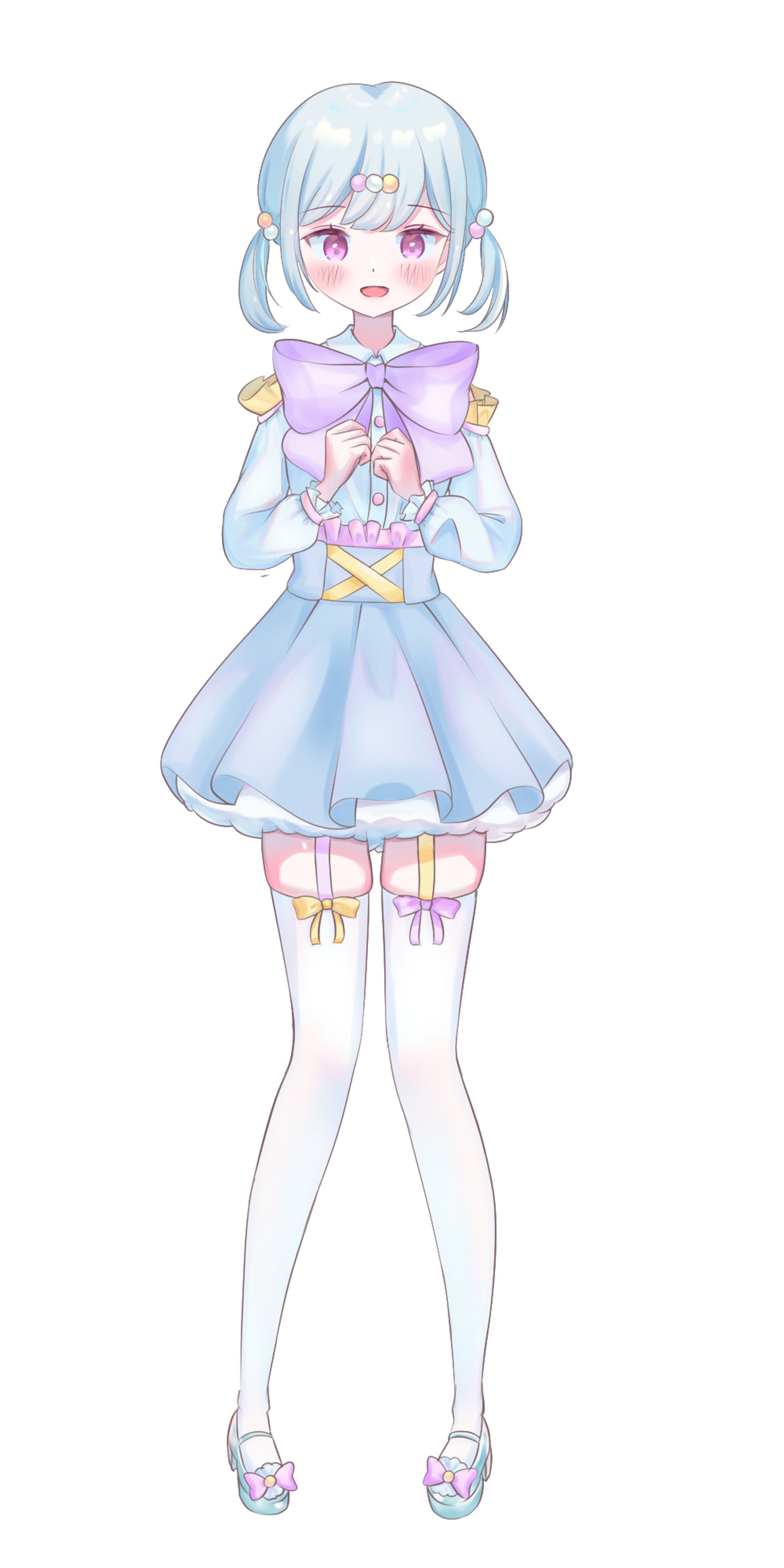 立ち絵イラスト　表情差分あり-1