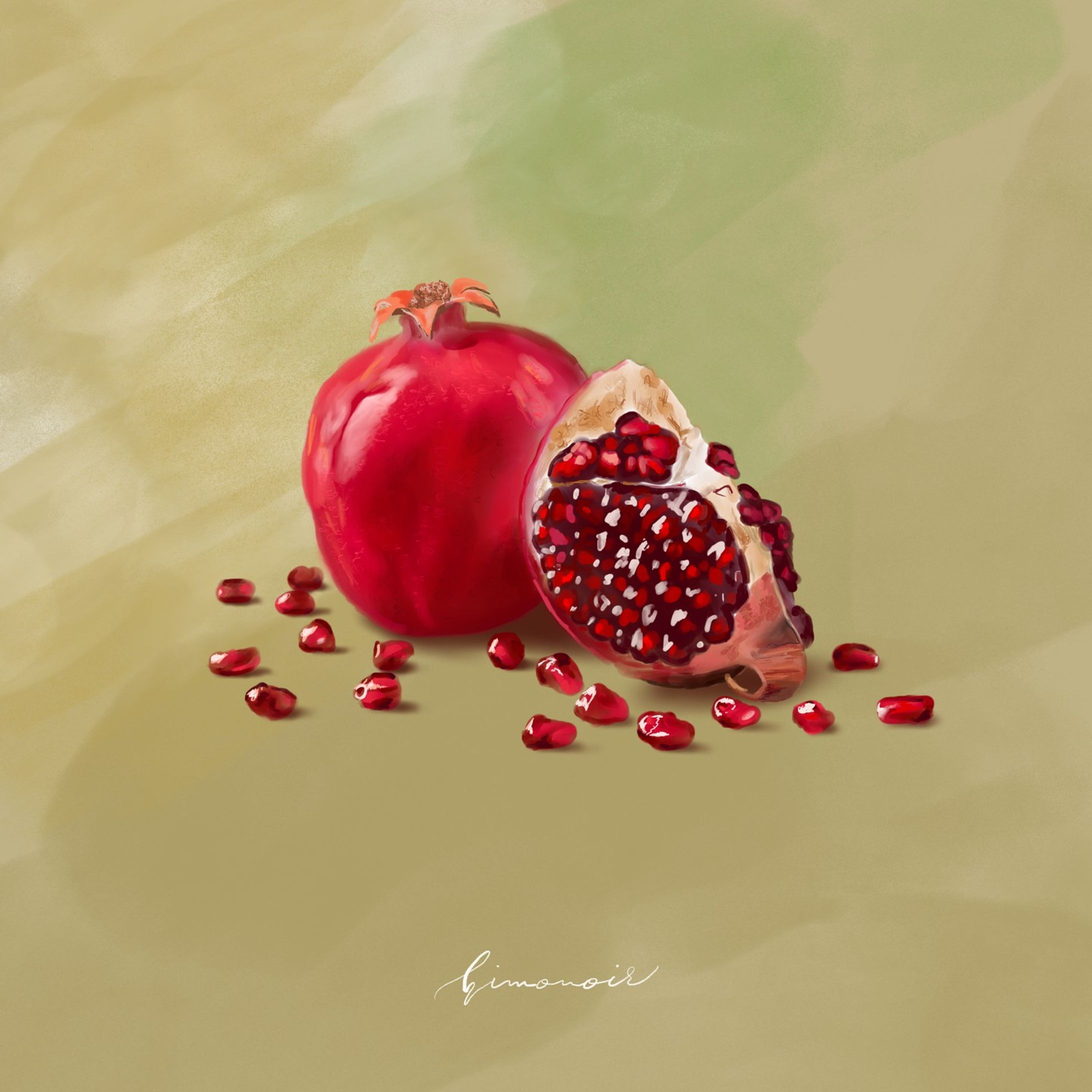 ・

Pomegranate
柘榴

赤い実シリーズ続いていますが
これは半年以上前にprocreateで描いたものに今回frescoで背景足したもの
やっぱり赤い実は惹かれる何かがあります

#art
#drawing
#chill
#relax
#adobefresco
#illustration
#fruit
#pomegranate 
#NFT
#design
#フルーツ
#柘榴
#絵本
#挿絵
#装画 
#イラストレーター
#デザイン
#赤い実シリーズ-1