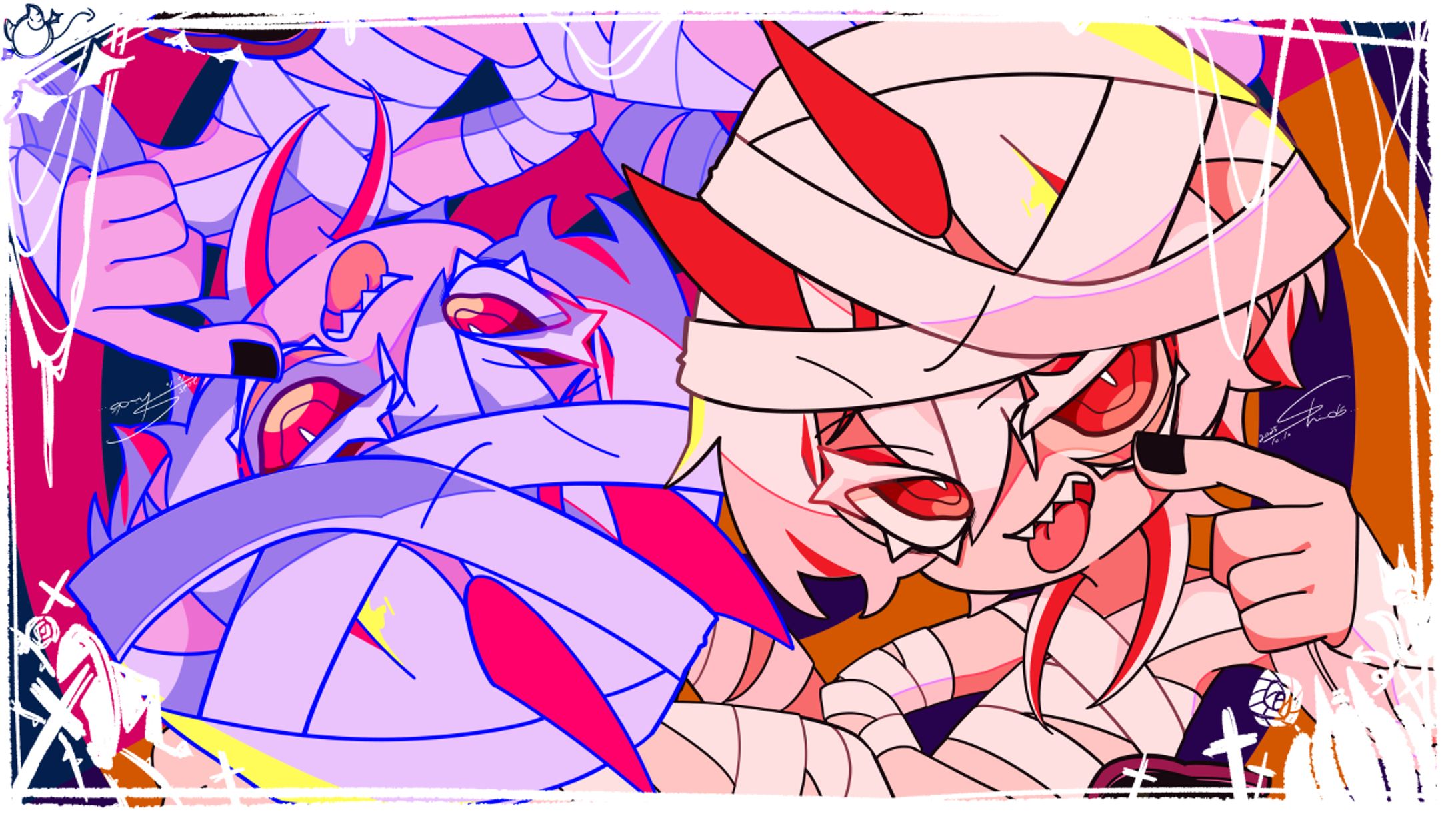 アル・ラフラム￤仮想狂騒曲 MV用イラスト-1