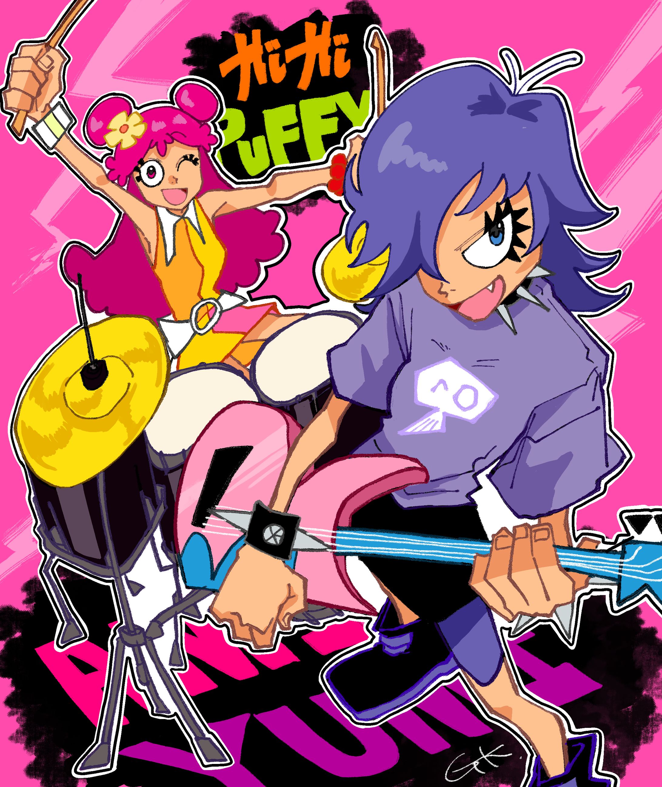 【趣味】ハイハイパフィ-アミユミファンアート　-1