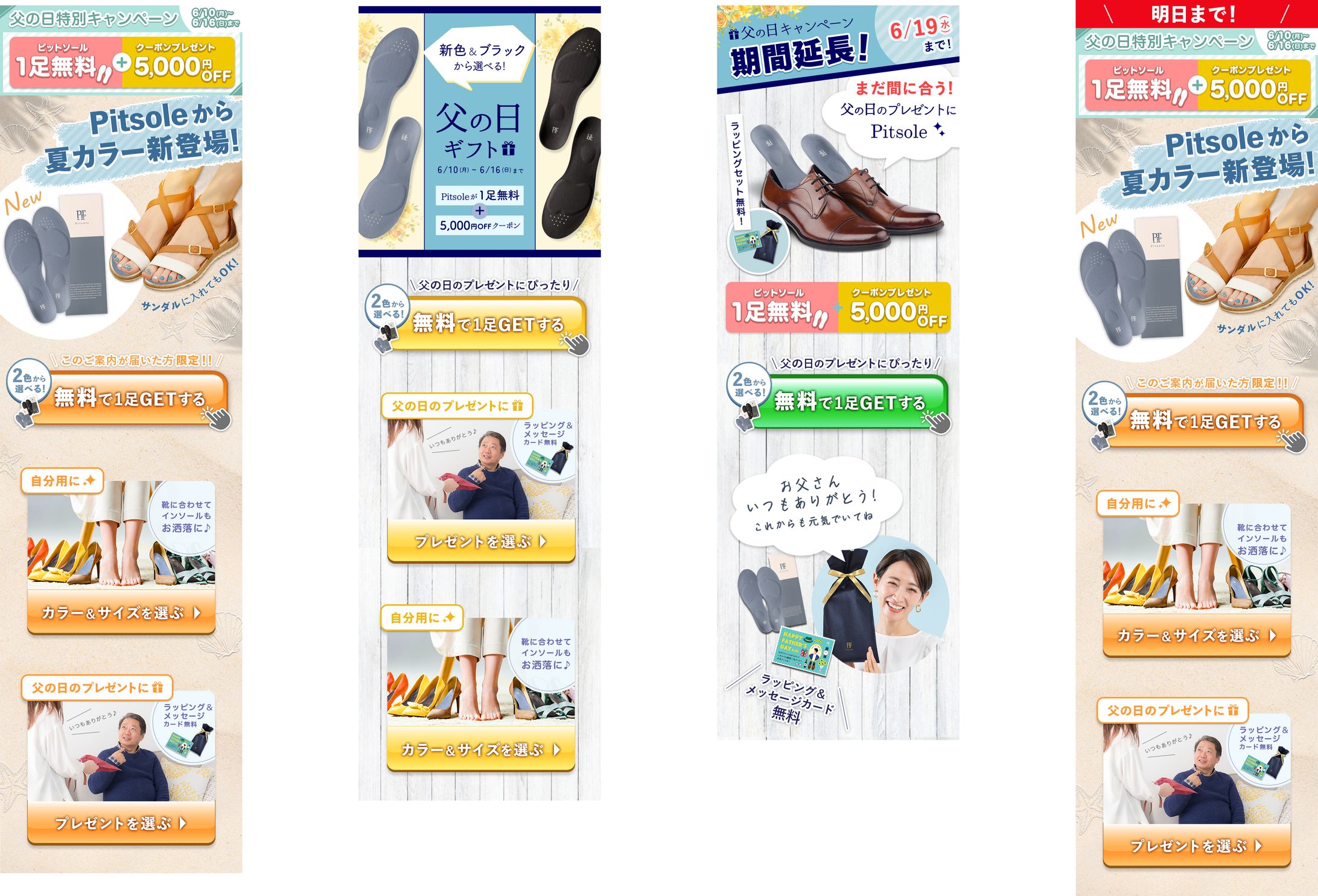 販促メルマガ CRM夏カラー新発売キャンペーン Pitsole商材-1