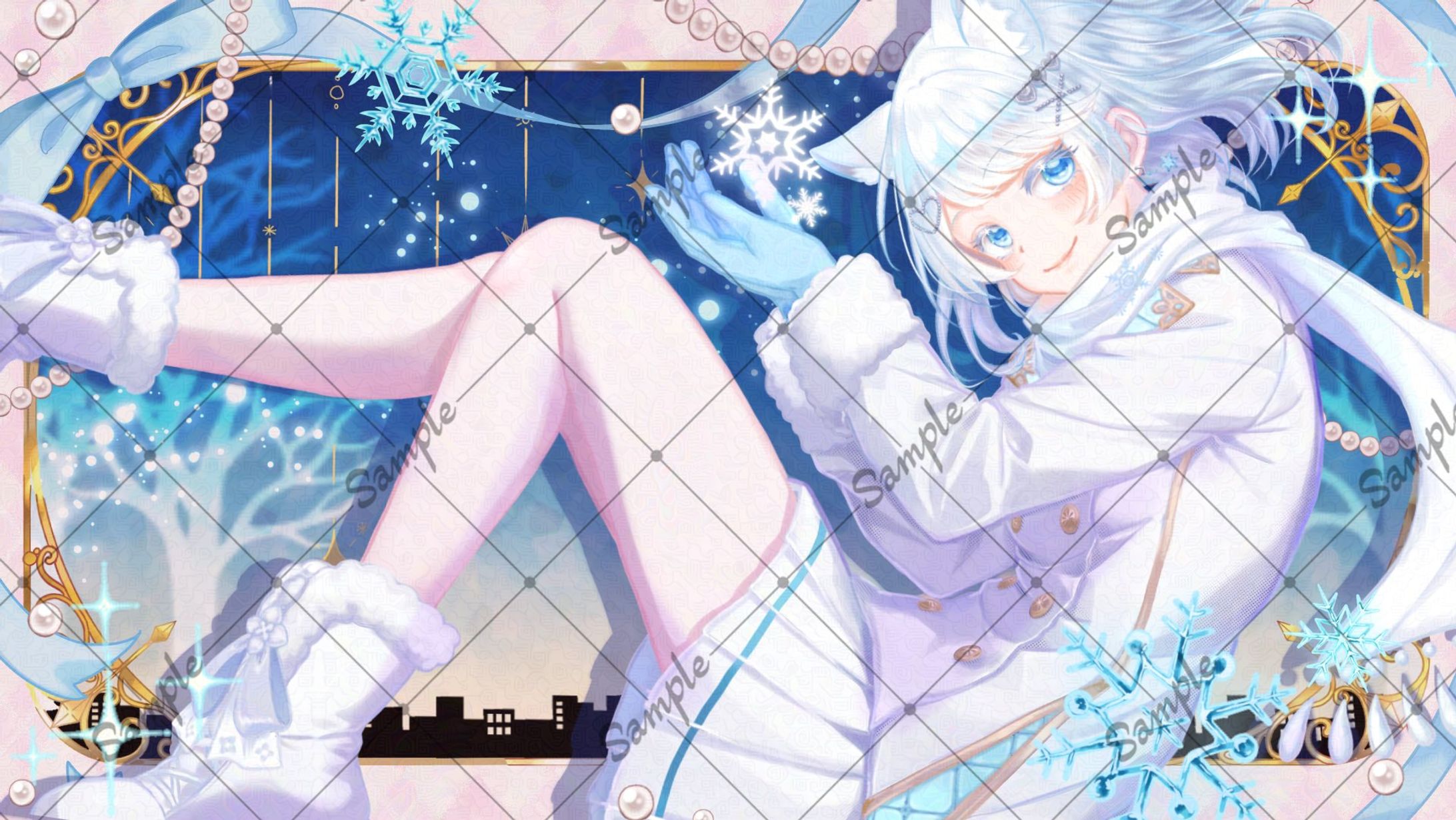 雪月ふゆ様オリジナルMVイラスト-1