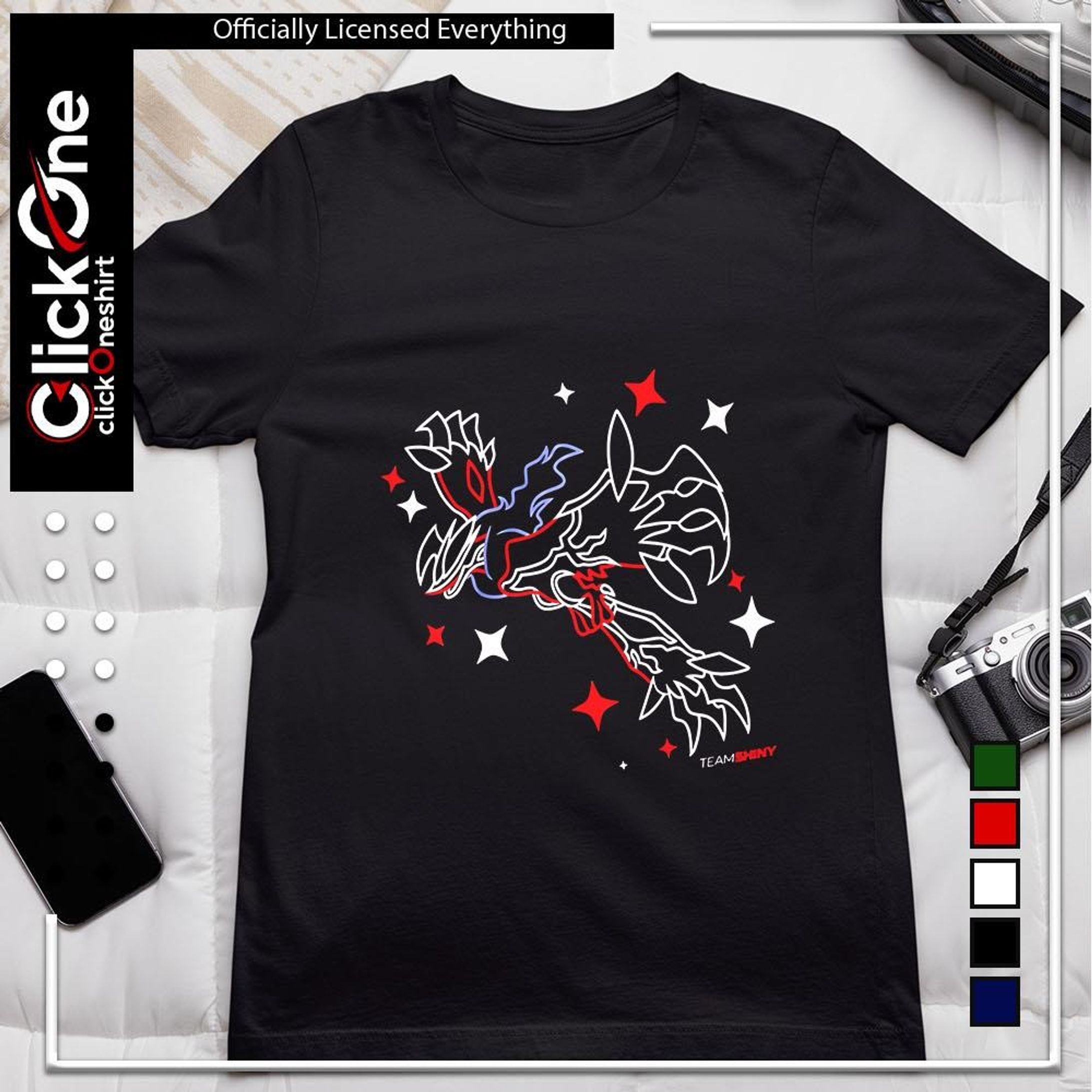 Pokémon #717 Yveltal – Team Shiny Concept Shirt-1