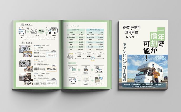 <実績>キャンピングカーパンフレット
