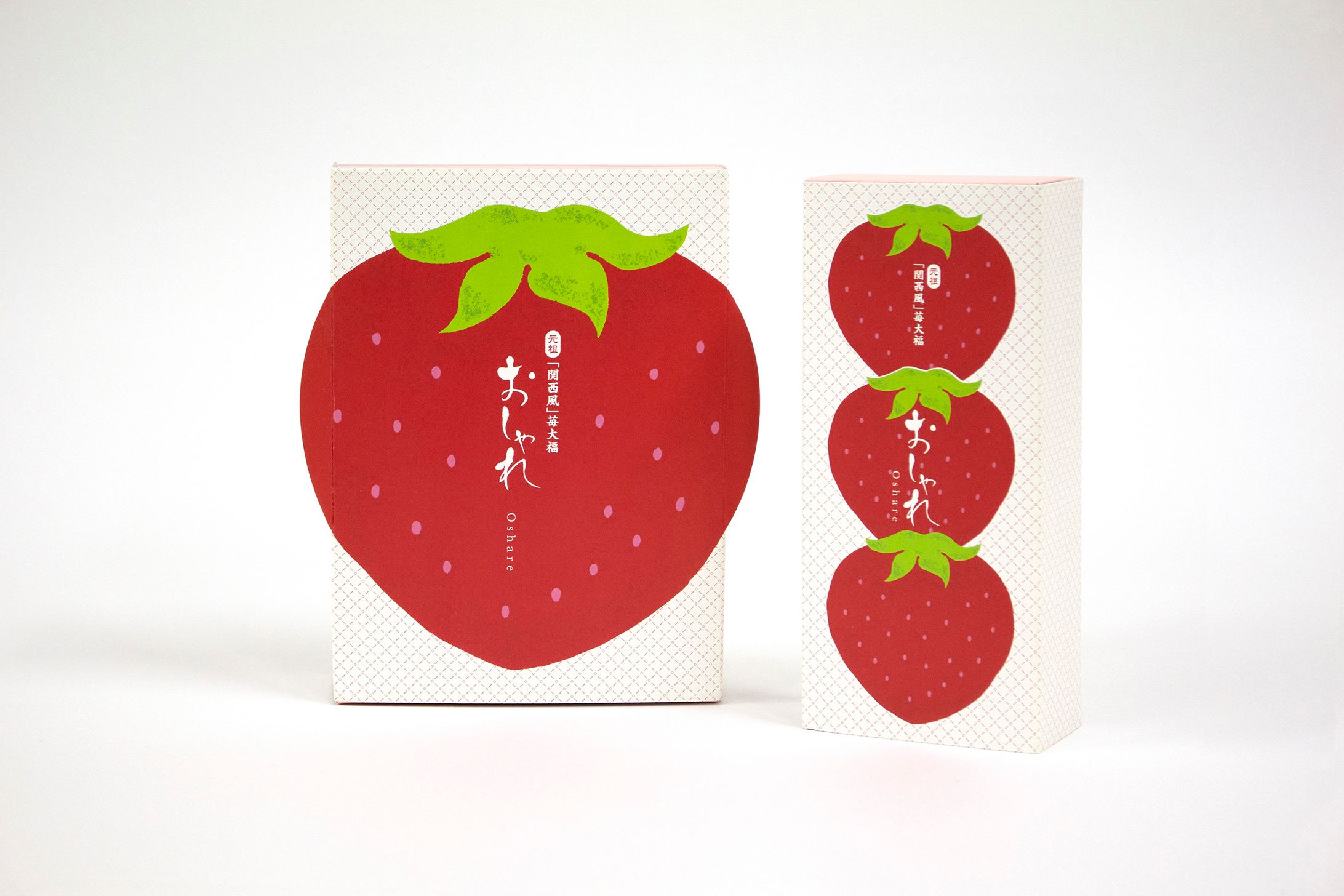 菓子メーカー・商品パッケージ（いちご大福）-1