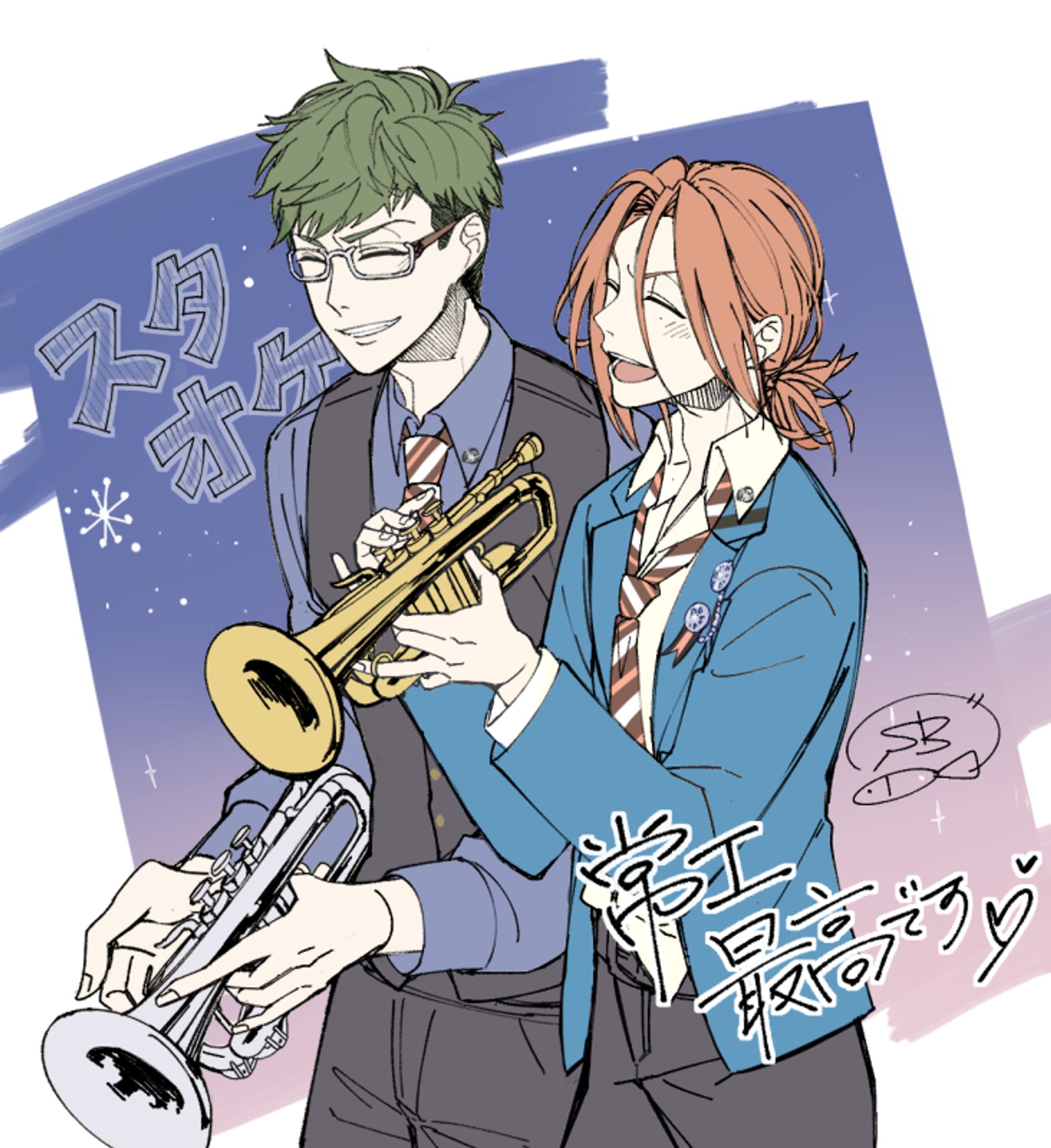 ラフ風イラスト-sample-1