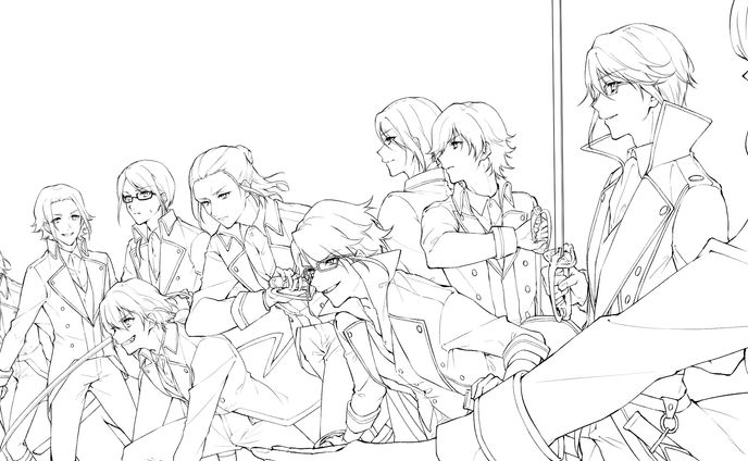 【ファンアート】線画