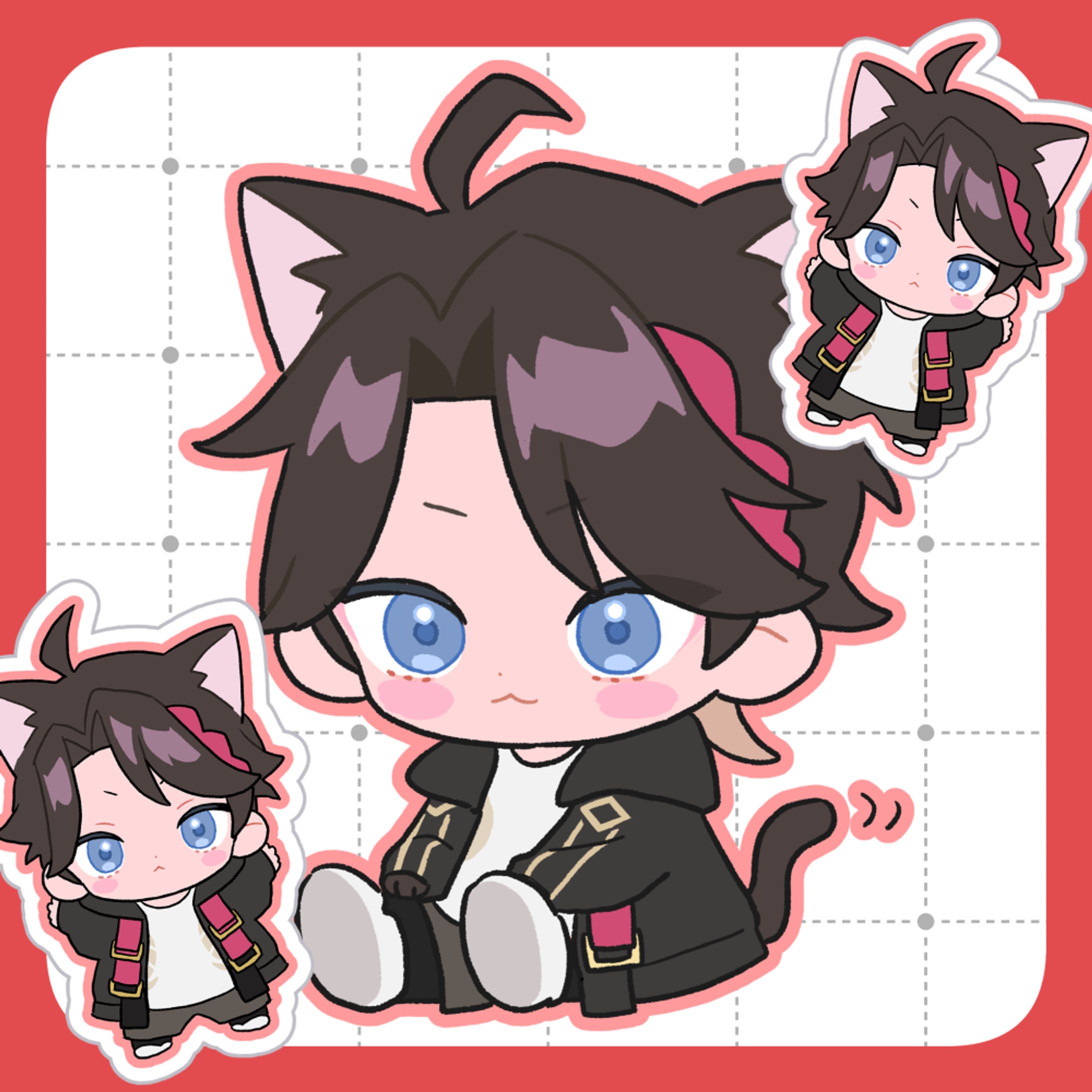 【FANART】SDイラスト三枝明那-1