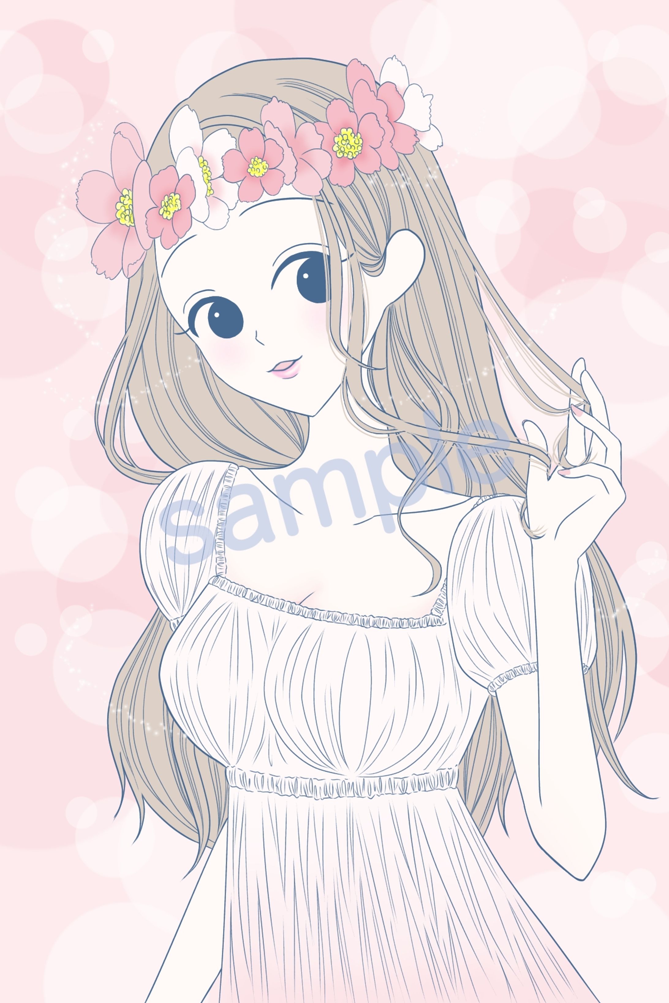 サンプル用イラスト（ココナラ）-1