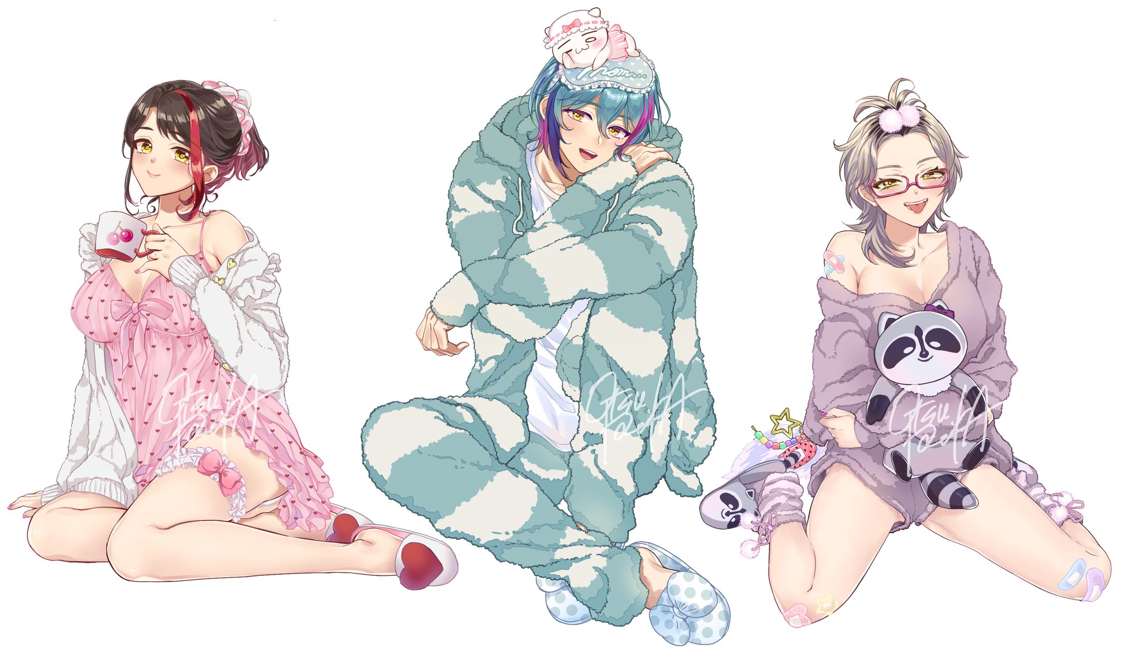 【水龍シスターズ】水龍敬ママお誕生日イラスト2025-1