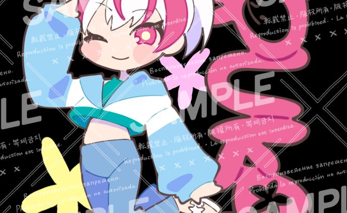 ステッカーイラスト