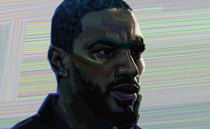 Mothermilk from @theboystv 
I almost forgot him 🫡🫡🫡
.
.
.
#art #artwork #painting #paintingart #digitalpainting #digitalart #portraitpainting #theboys #theboystv #heavypaint #heavypaintapp