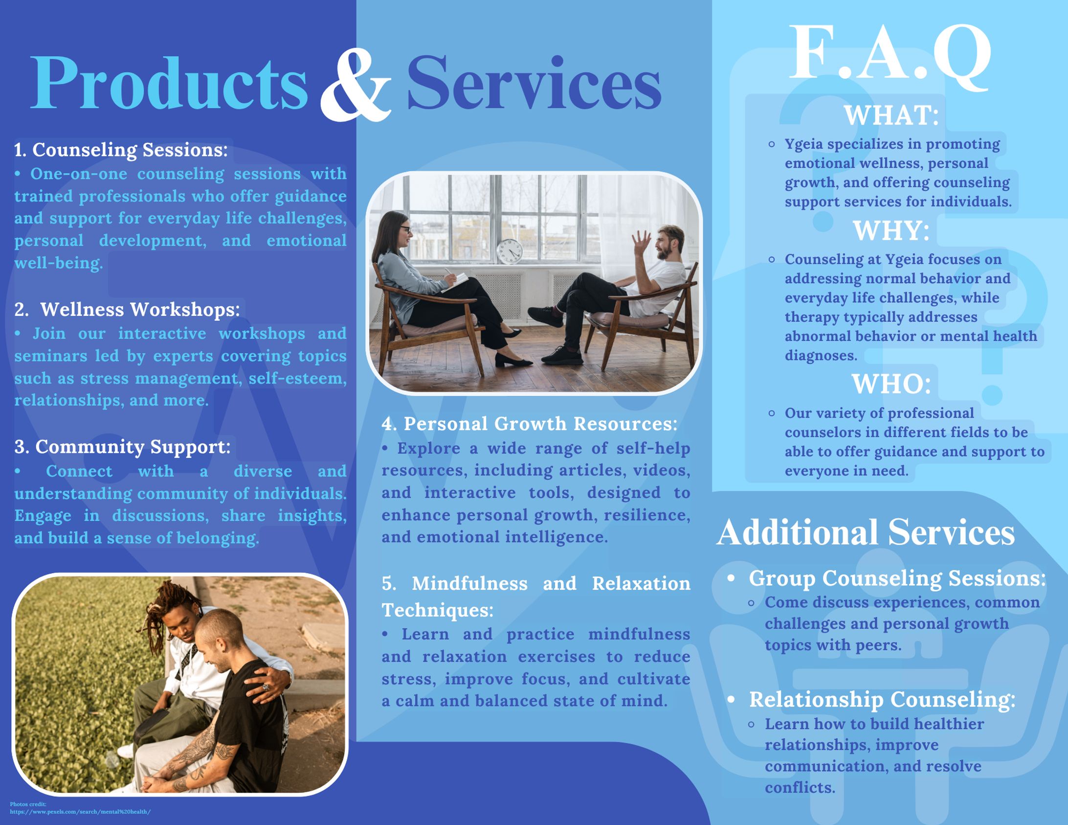 Organization Brochure and Calling Card-1