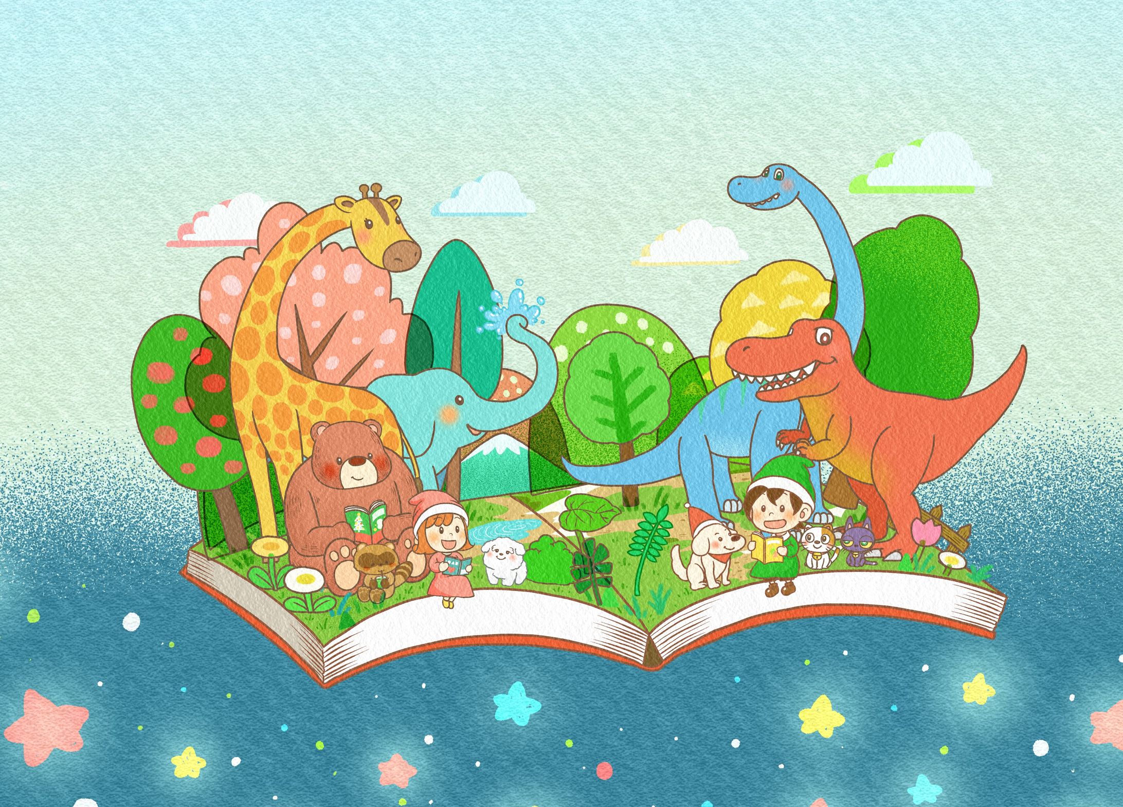 「小さな本惑星 」つくしのブックカバー展-1