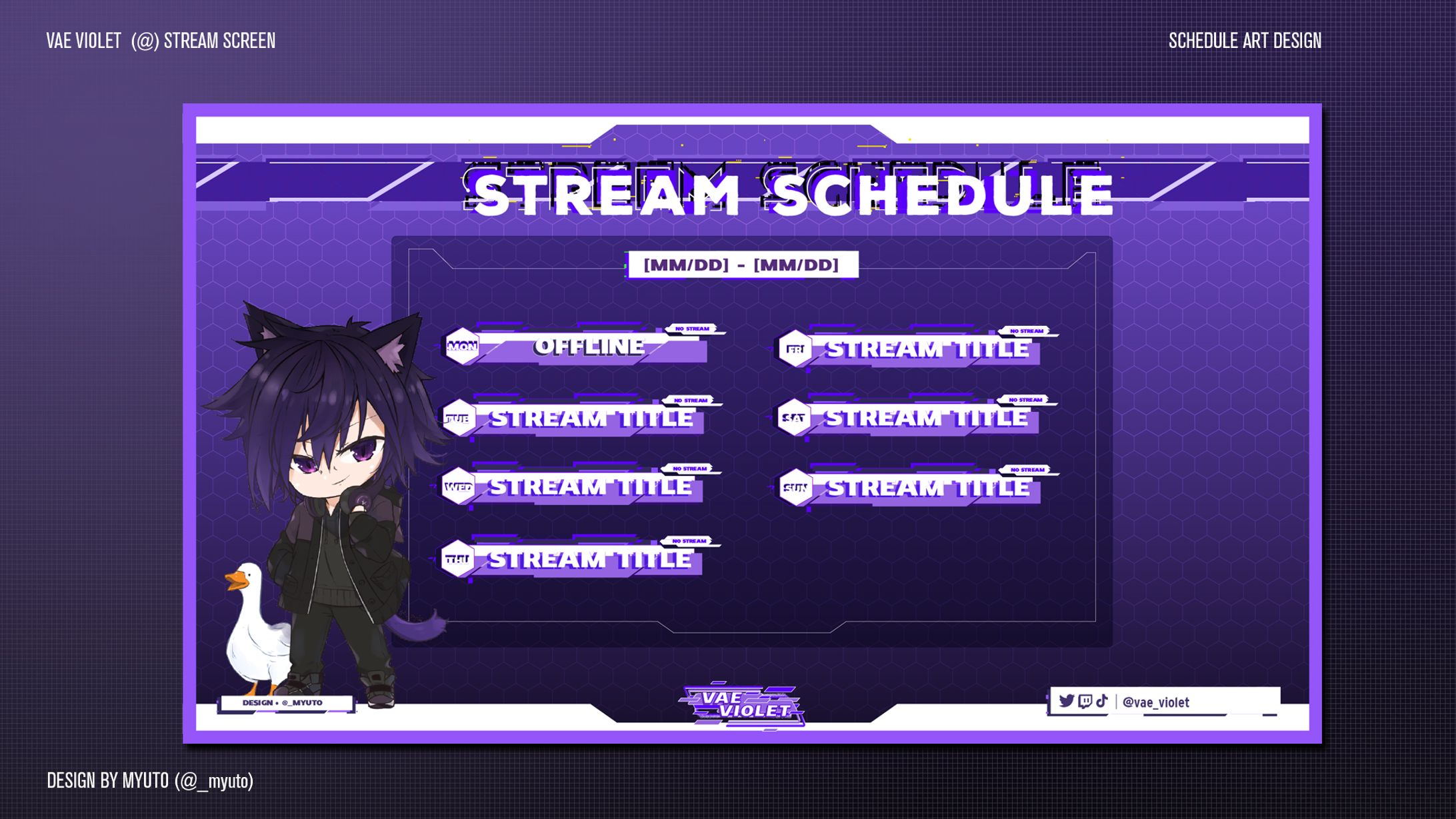 Vae Violet - Stream Overlay and Branding-1