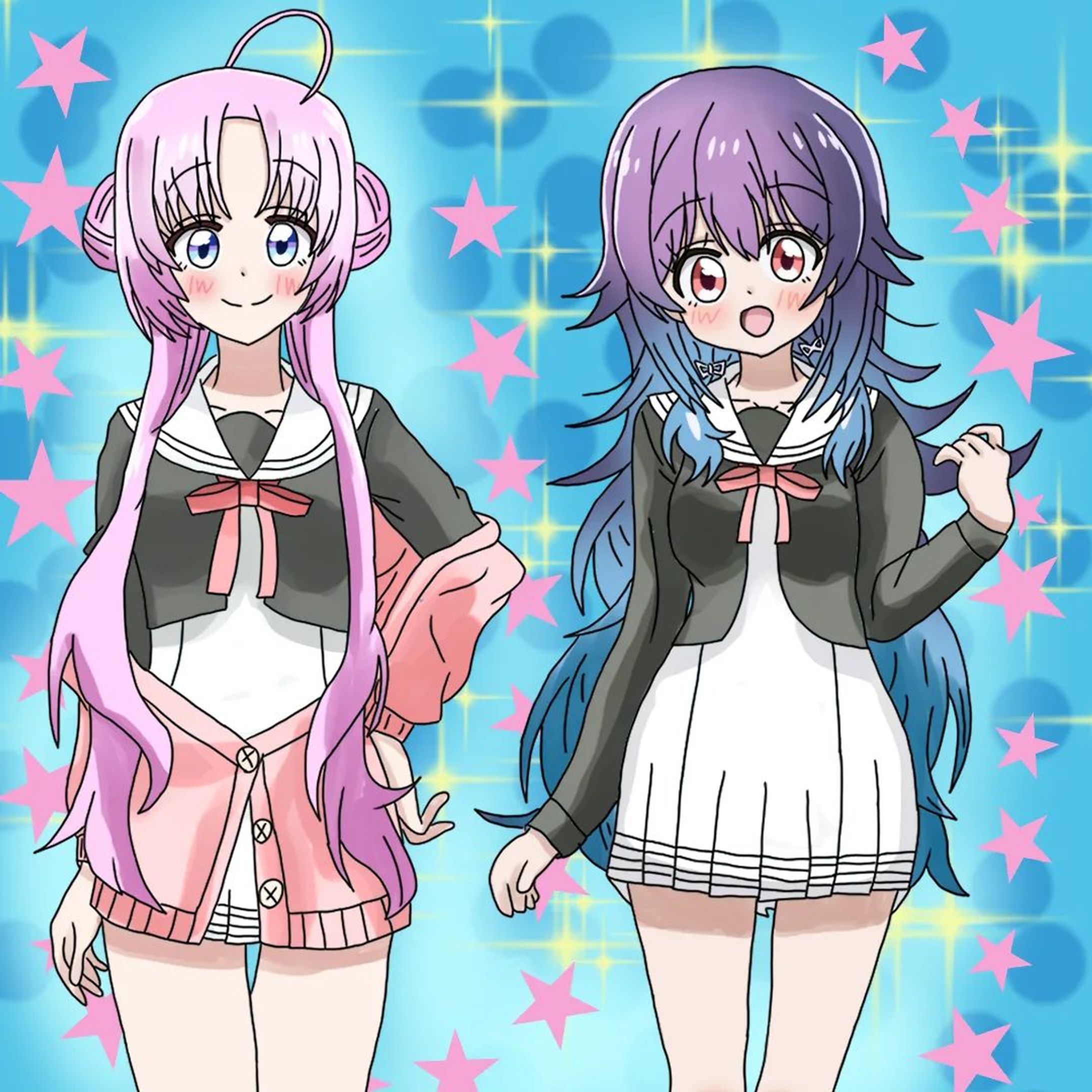 星屑テレパス　#clipstudiopaint #星屑テレパス #小ノ星海果 #明内ユウ #まんがタイムきらら-1