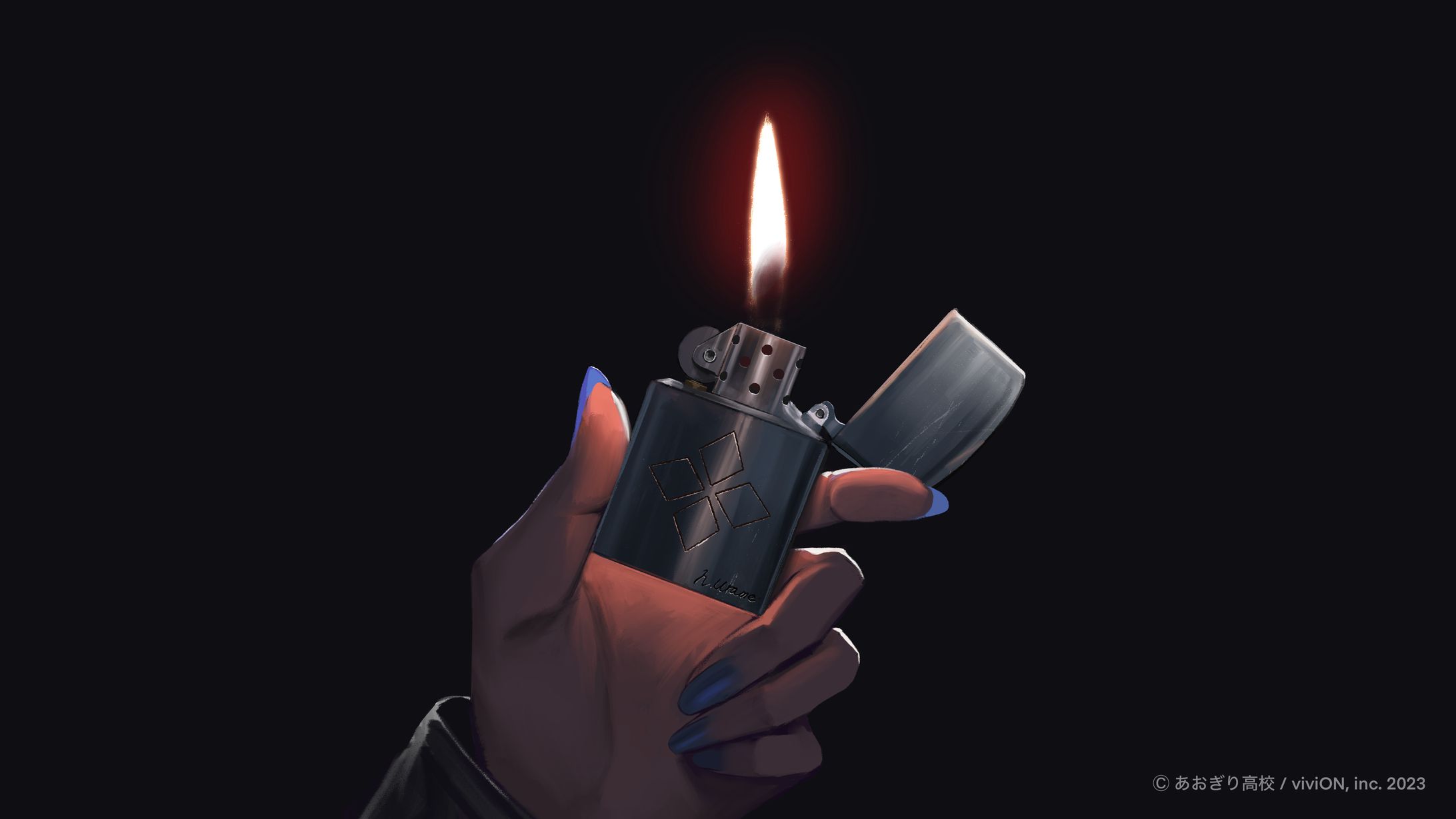 【WORK】あおぎり高校 春雨麗女様「Submerge」MVアートワーク-1