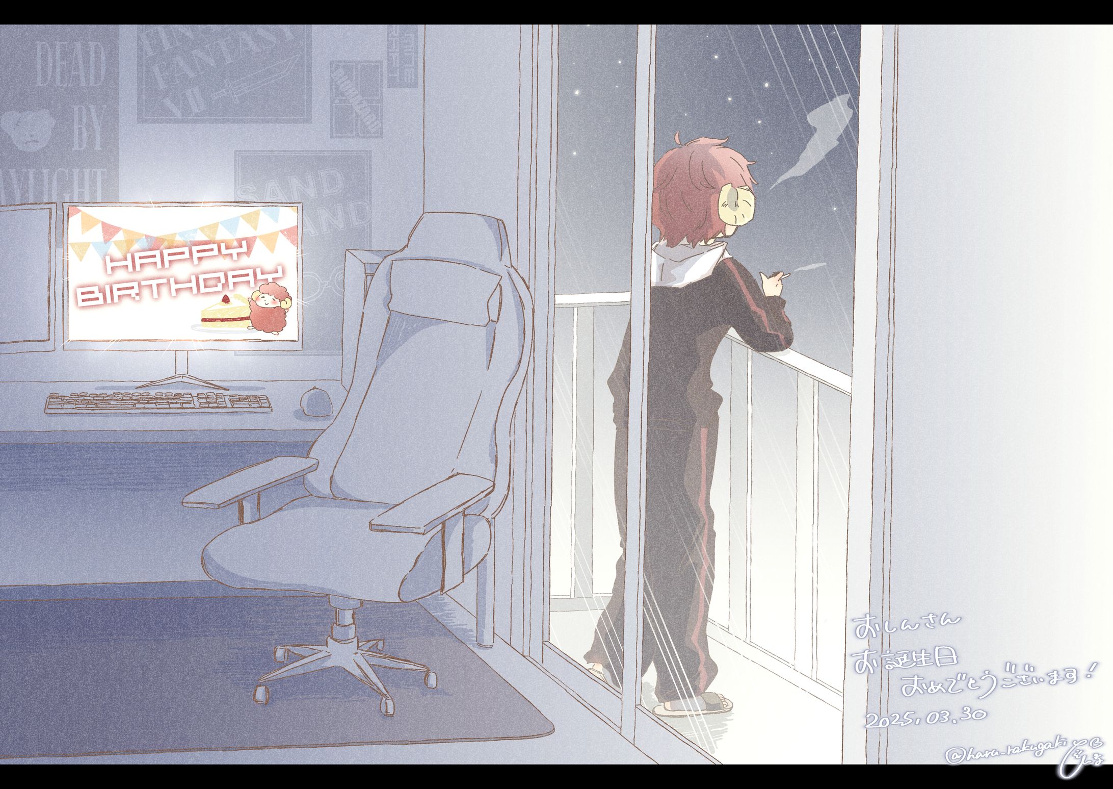 【FA】おしんさん誕生日-1