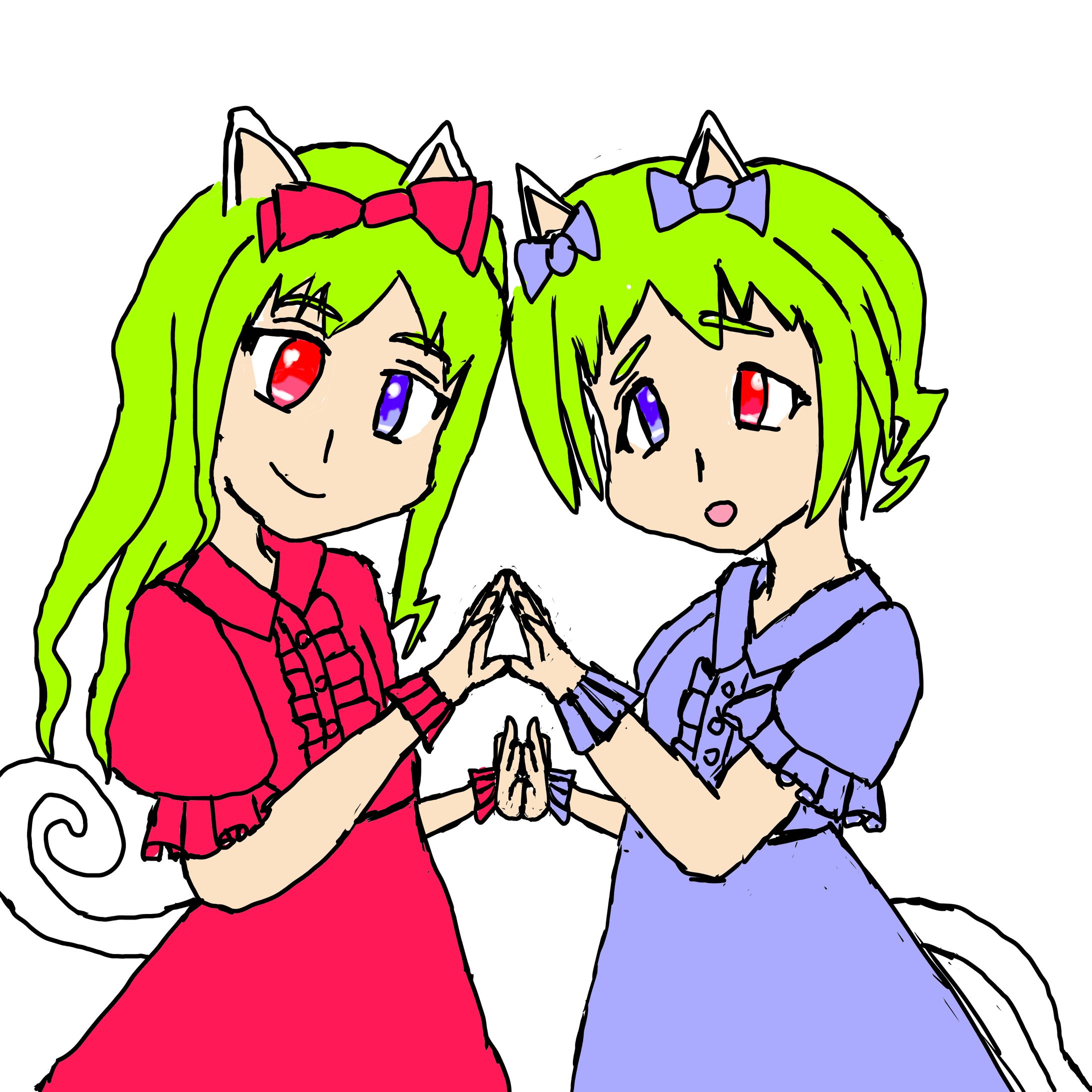 オッドアイの双子-1