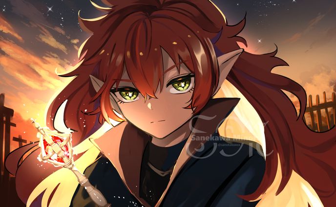 夕暮れの魔法使い